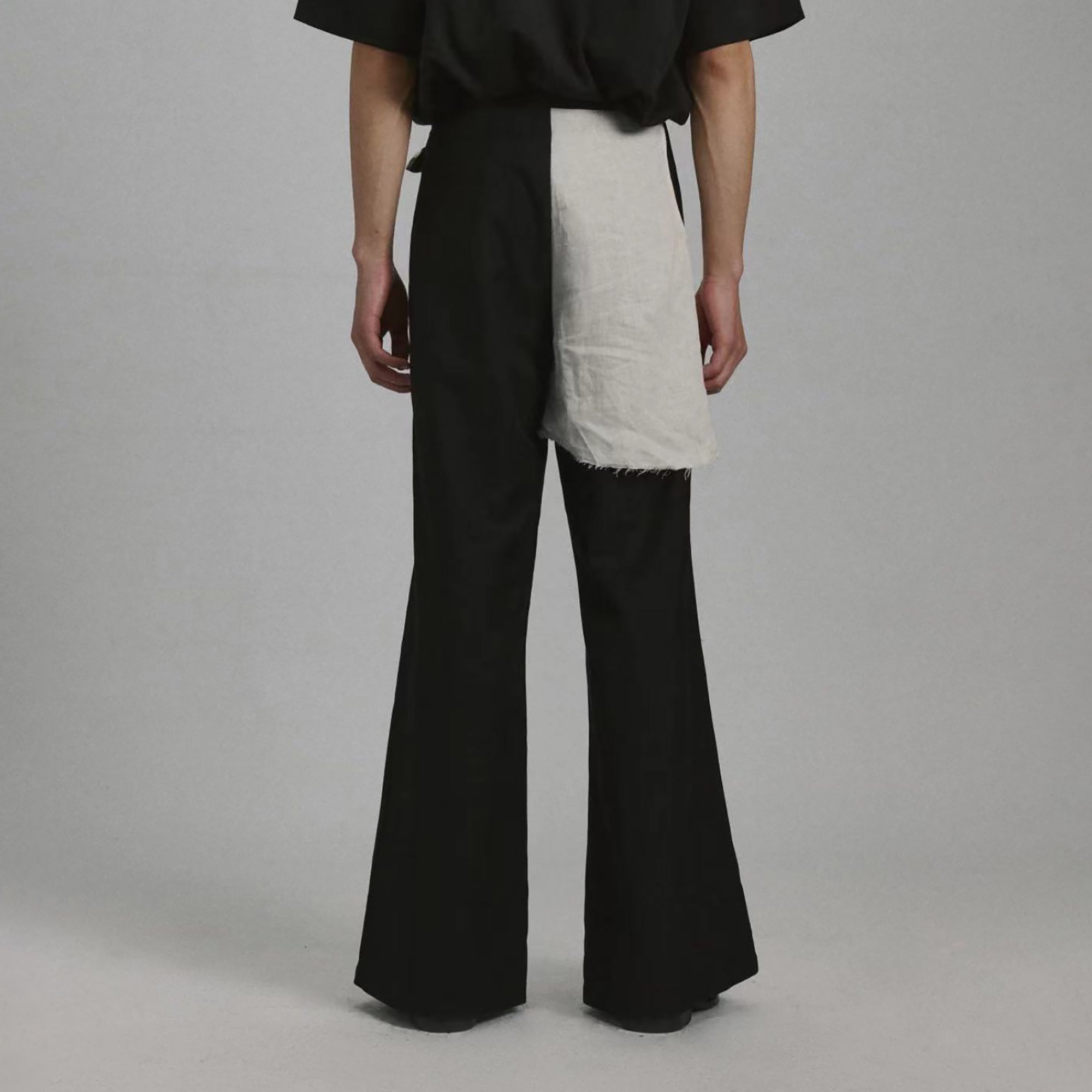 2000RSK Sailor Graphic Flared Wide-Leg Trousers