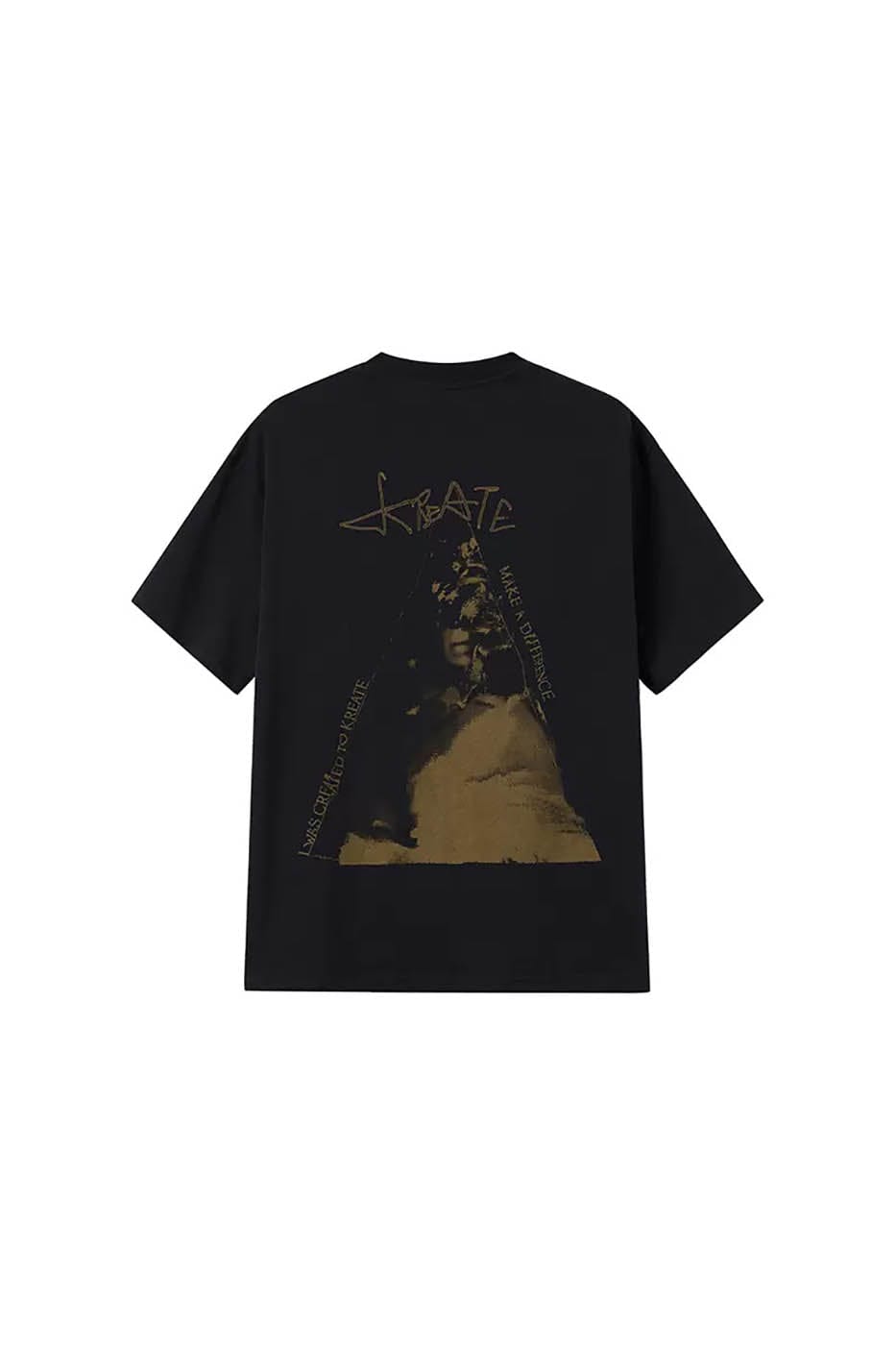 KREATE Drunken T-Shirt, premium urban and streetwear designers apparel on PROJECTISR.com, KREATE