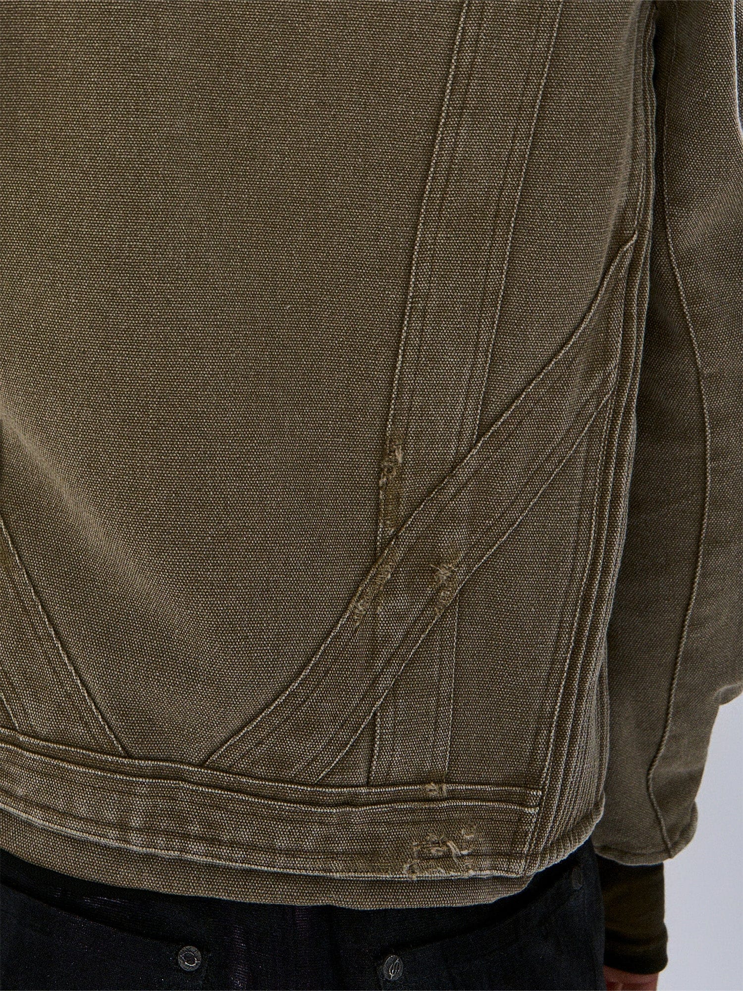 FLYERRER Panel Armor Moto Canvas Jacket, premium urban and streetwear designers apparel on PROJECTISR.com, FLYERRER