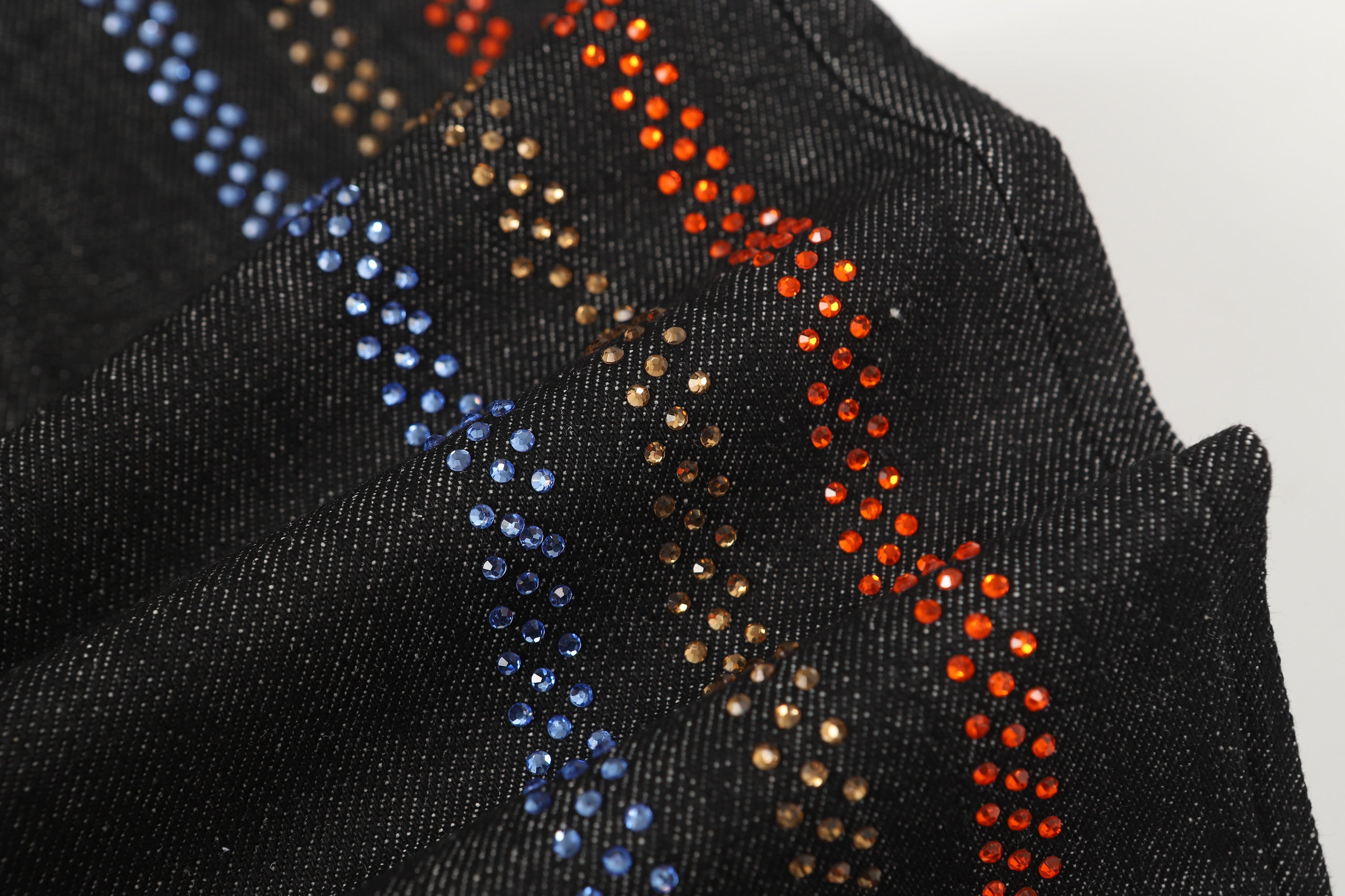 CLP Rainbow Diamond Balloon-Leg Raw Jeans, premium urban and streetwear designers apparel on PROJECTISR.com, CLP