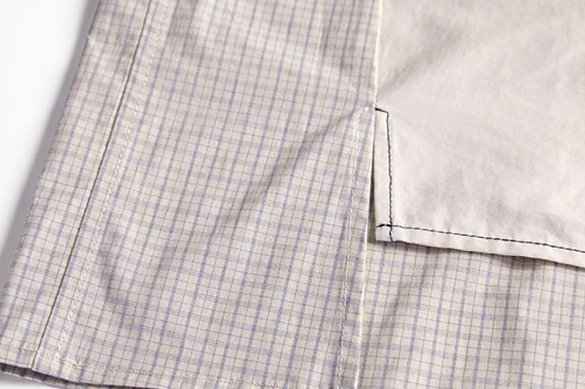 ERROR CODE ROBOT Multi-Studded Faux-Layer Short Sleeve Half Shirt, premium urban and streetwear designers apparel on PROJECTISR.com, ERROR CODE ROBOT