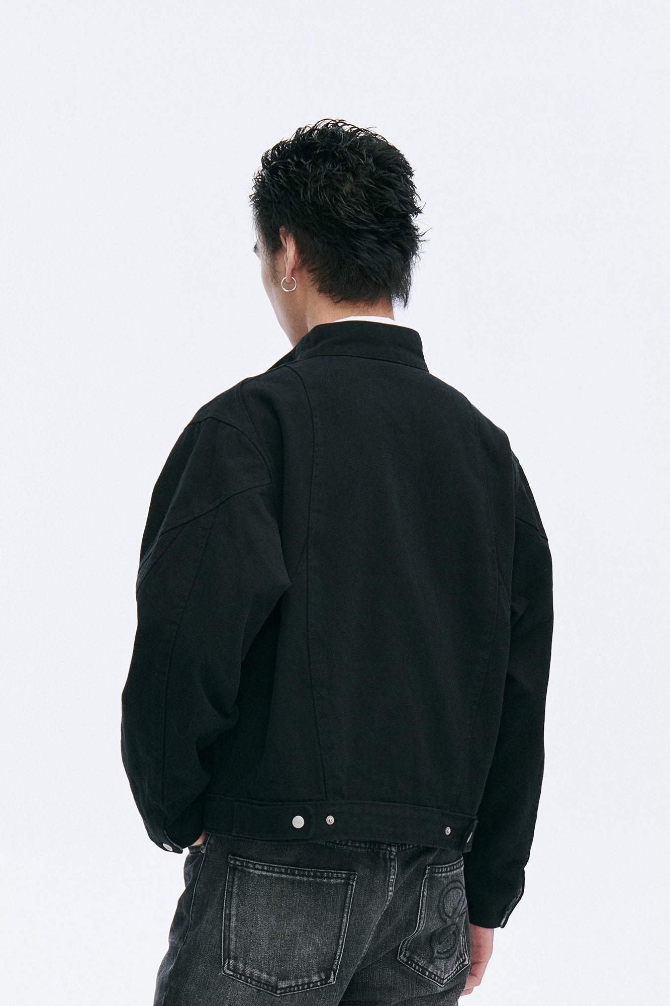 CATSSTAC Check-Lined Harrington Jacket, premium urban and streetwear designers apparel on PROJECTISR.com, CATSSTAC