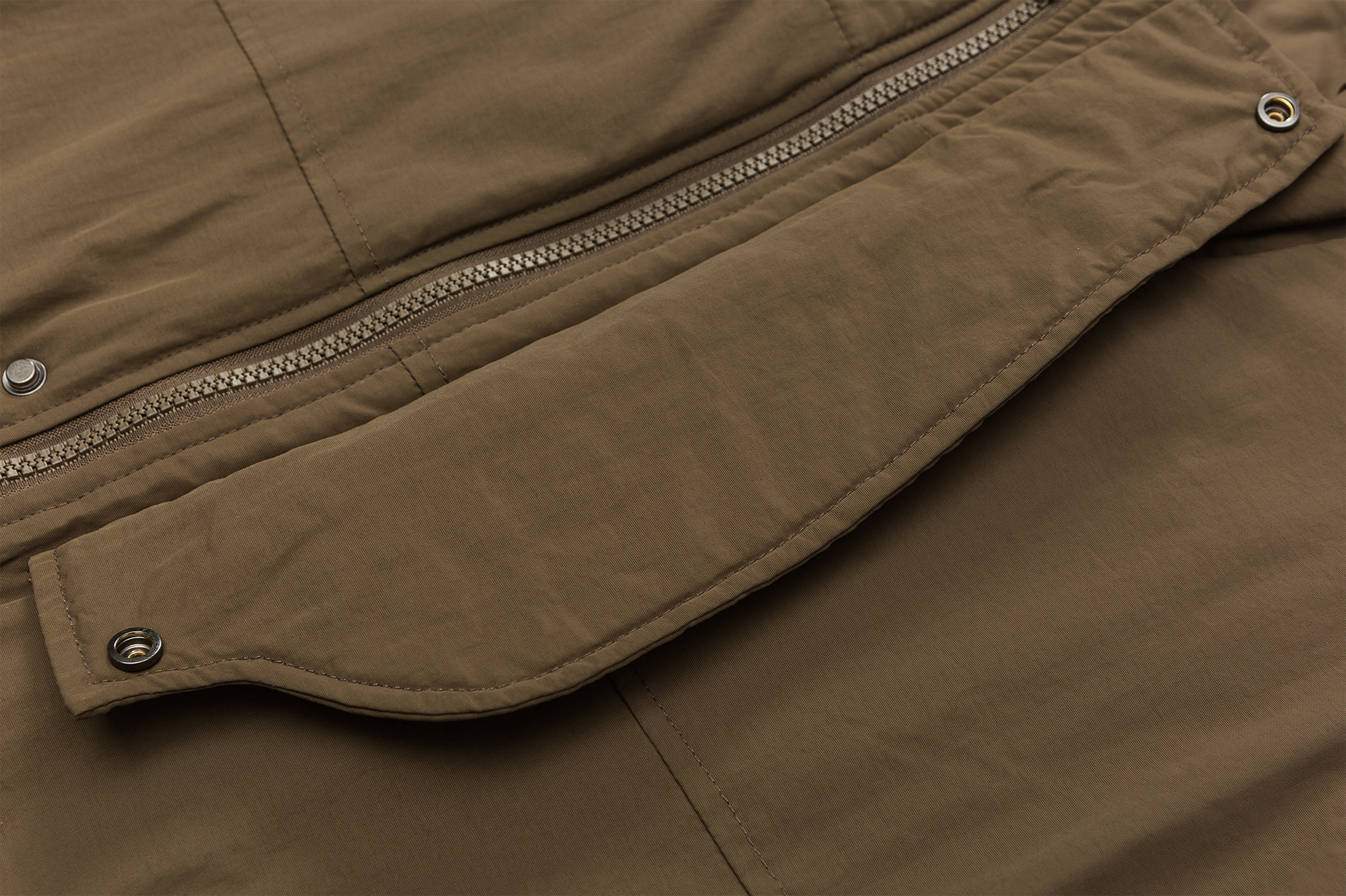 ME DA IGUAL Asym Placket Waterproof Vest