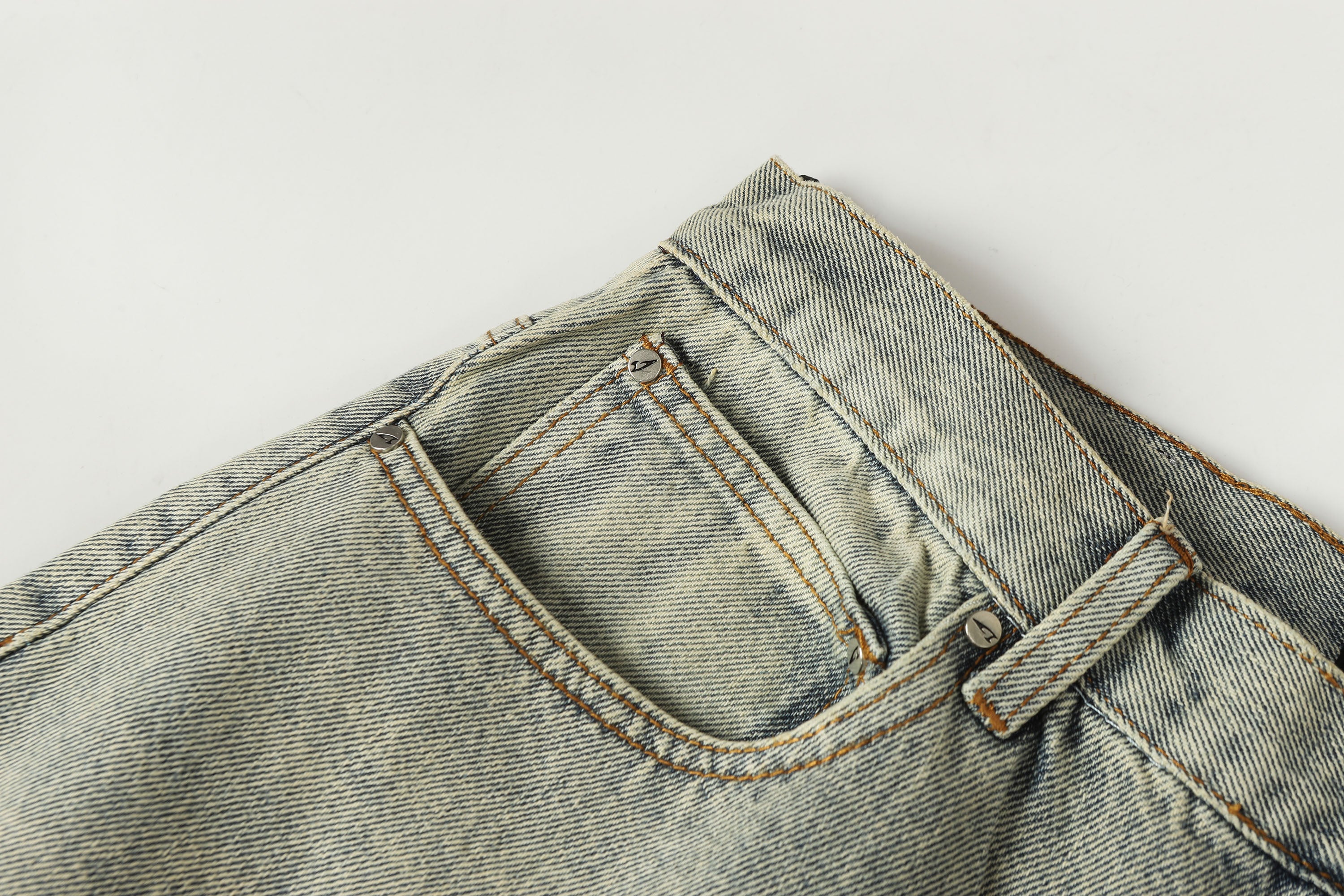 CLP Diamond Arc Washed Wide-Leg Jeans, premium urban and streetwear designers apparel on PROJECTISR.com, CLP