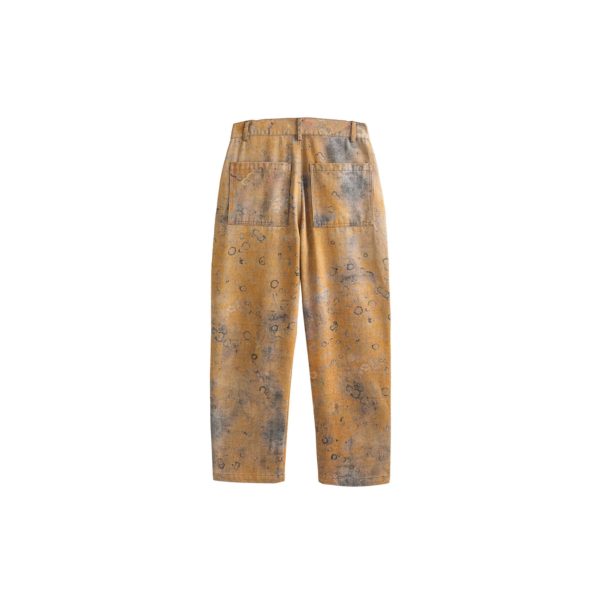 ME DA IGUAL Washed Tie-Dye Bubble Graphic Jeans, premium urban and streetwear designers apparel on PROJECTISR.com, ME DA IGUAL