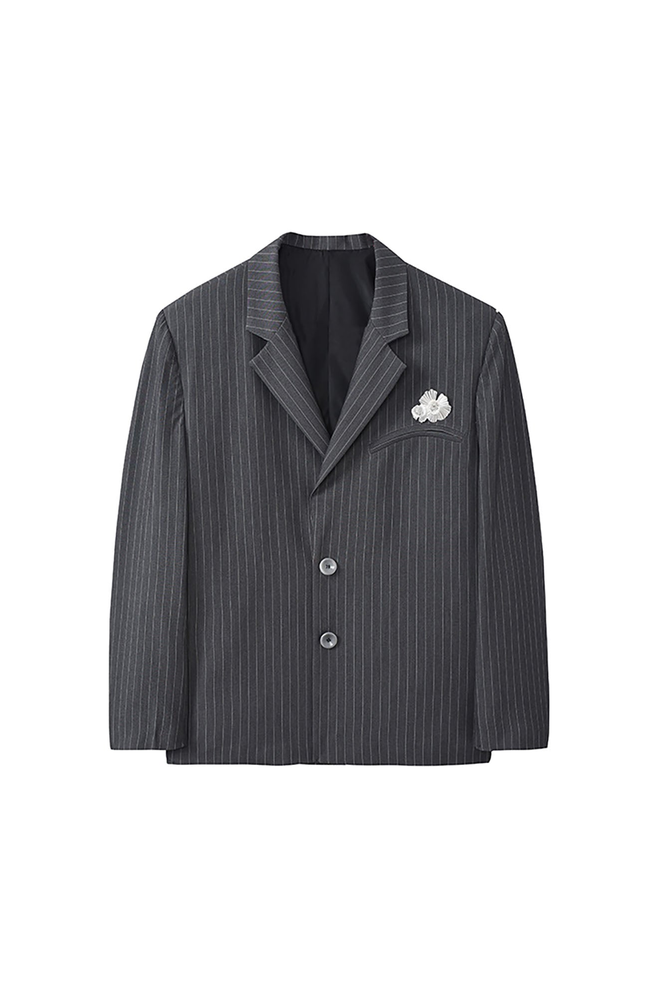 JIECHI Classic Pinstriped Blazer, premium urban and streetwear designers apparel on PROJECTISR.com, JIECHI