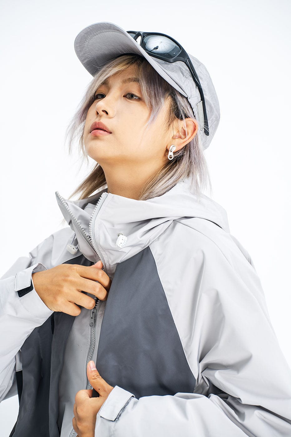 ENSHADOWER Spliced Splash-Proof Outdoor Zipper Jacket, premium urban and streetwear designers apparel on PROJECTISR.com, ENSHADOWER