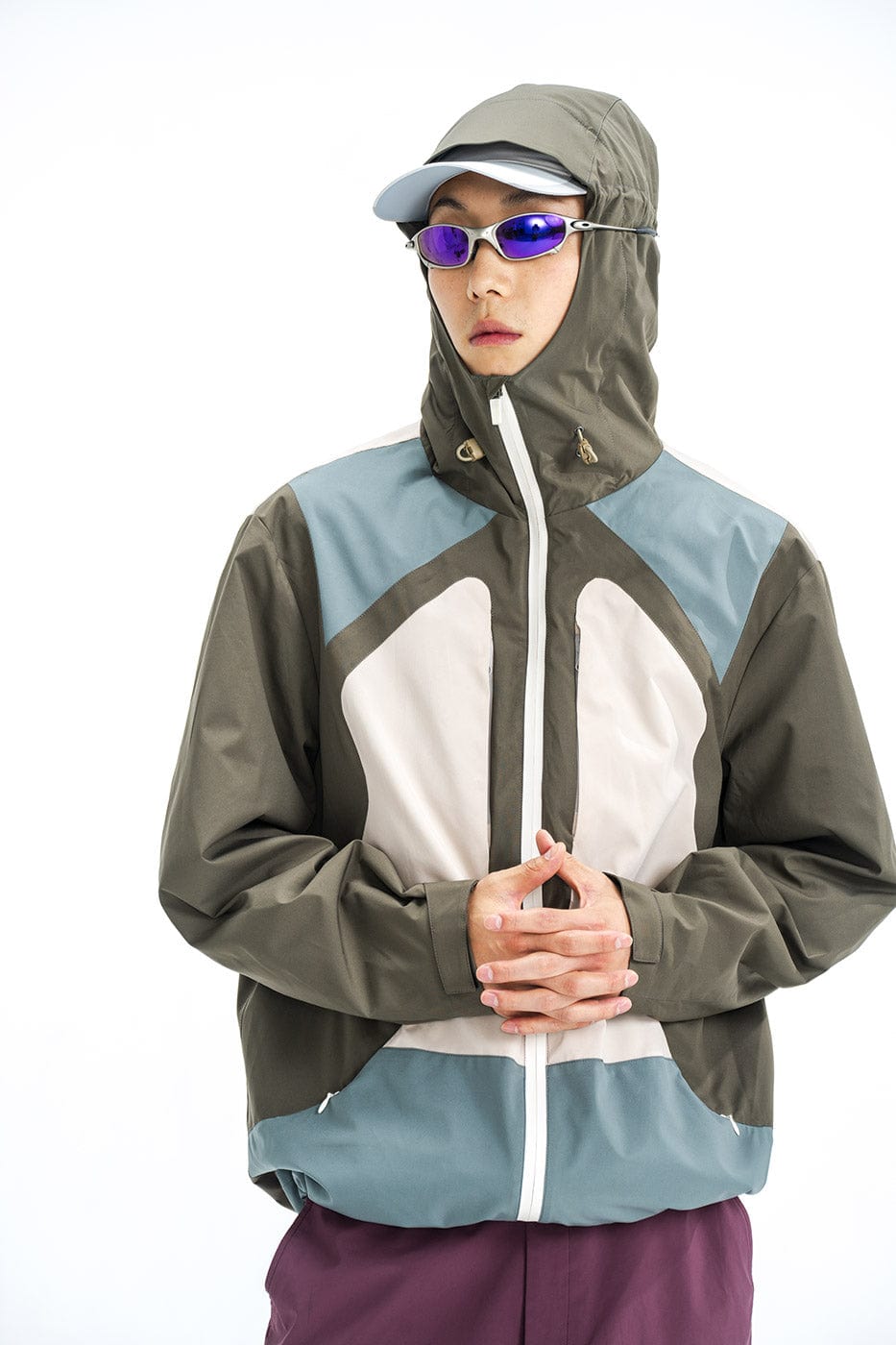 ENSHADOWER Water-Proof Contrasted Outdoor Jacket, premium urban and streetwear designers apparel on PROJECTISR.com, ENSHADOWER