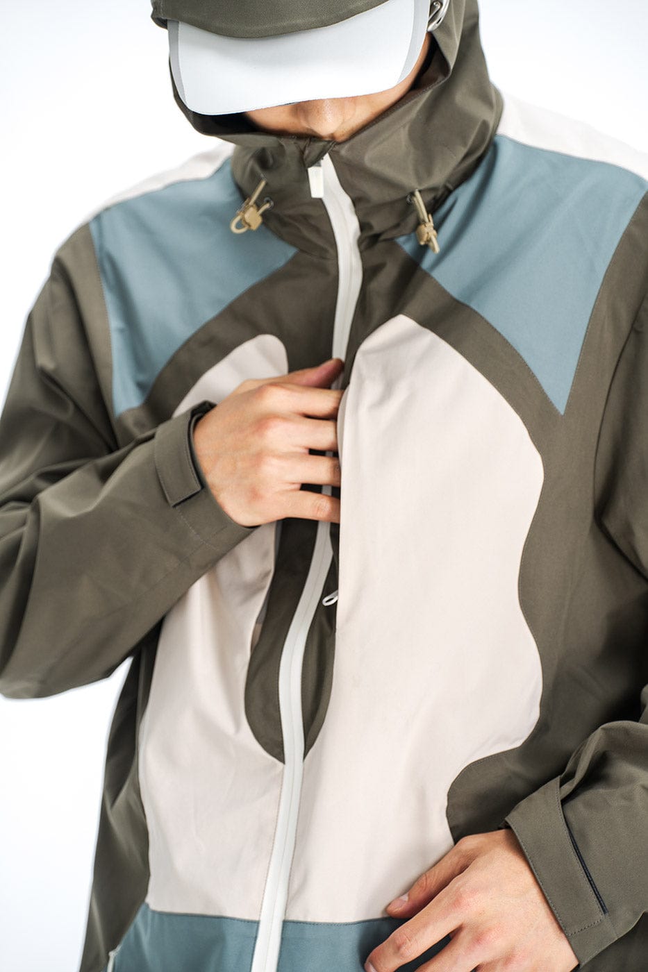 ENSHADOWER Water-Proof Contrasted Outdoor Jacket, premium urban and streetwear designers apparel on PROJECTISR.com, ENSHADOWER