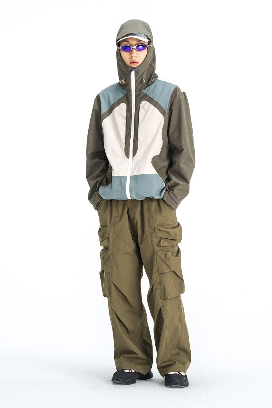 ENSHADOWER Water-Proof Contrasted Outdoor Jacket, premium urban and streetwear designers apparel on PROJECTISR.com, ENSHADOWER