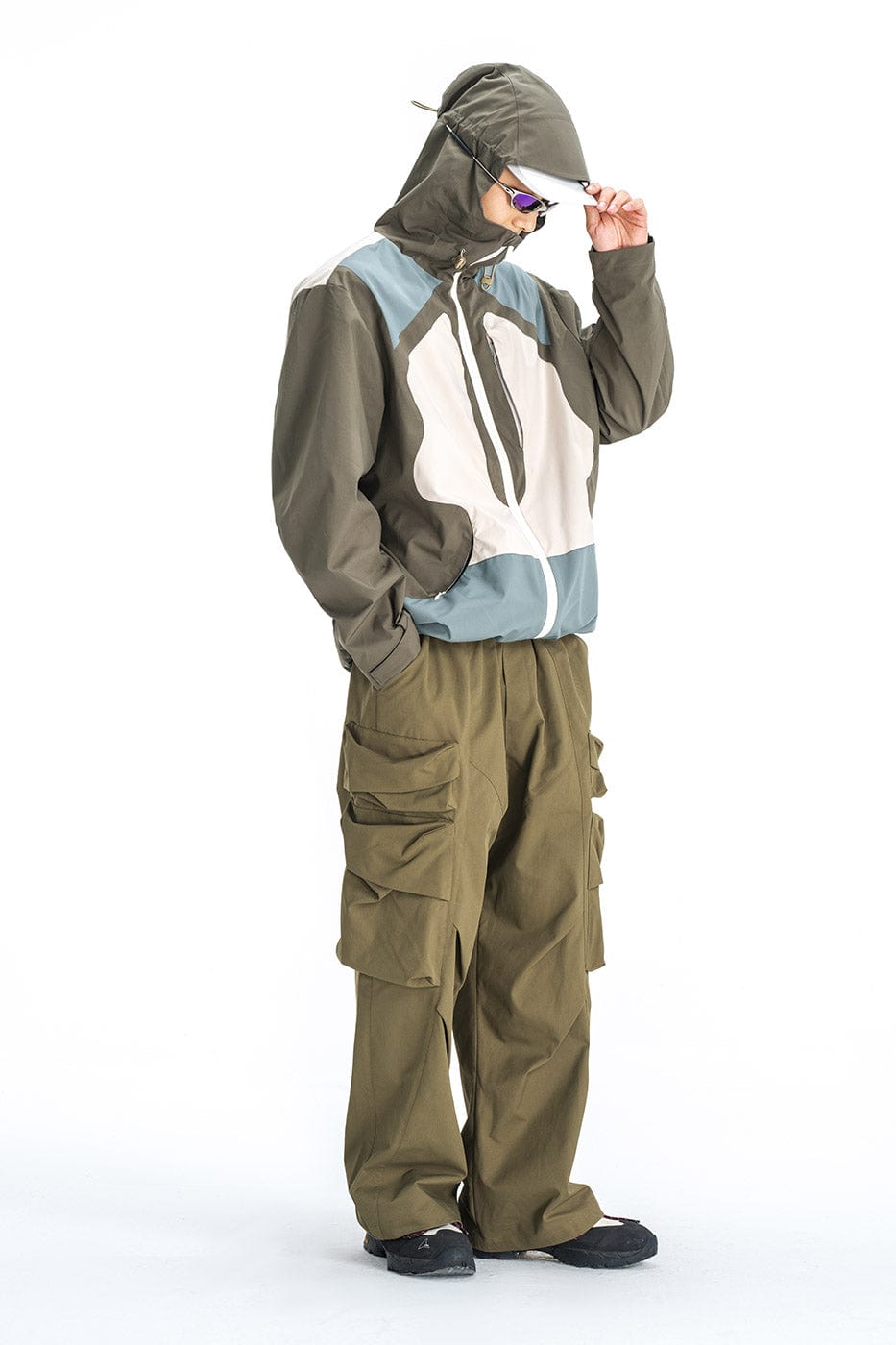 ENSHADOWER Water-Proof Contrasted Outdoor Jacket, premium urban and streetwear designers apparel on PROJECTISR.com, ENSHADOWER