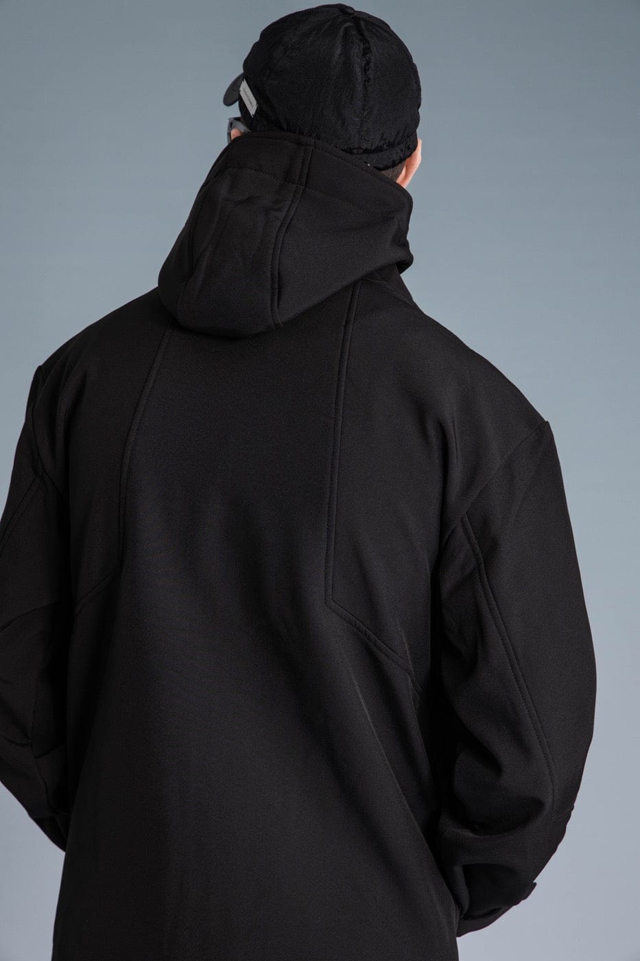 ENSHADOWER Asymmetrical Front Pocket Gorpcore Windbreaker, premium urban and streetwear designers apparel on PROJECTISR.com, ENSHADOWER