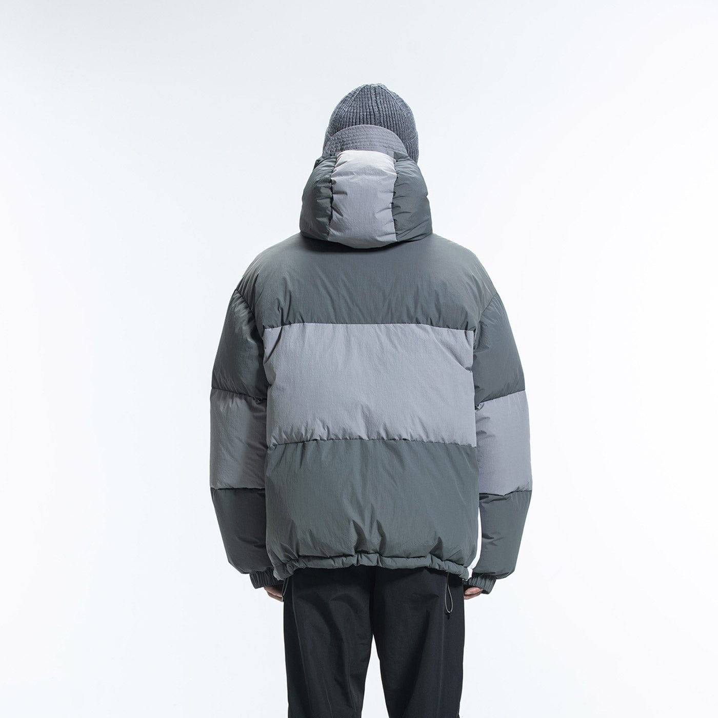 ENSHADOWER Patchwork Down Jacket, premium urban and streetwear designers apparel on PROJECTISR.com, ENSHADOWER