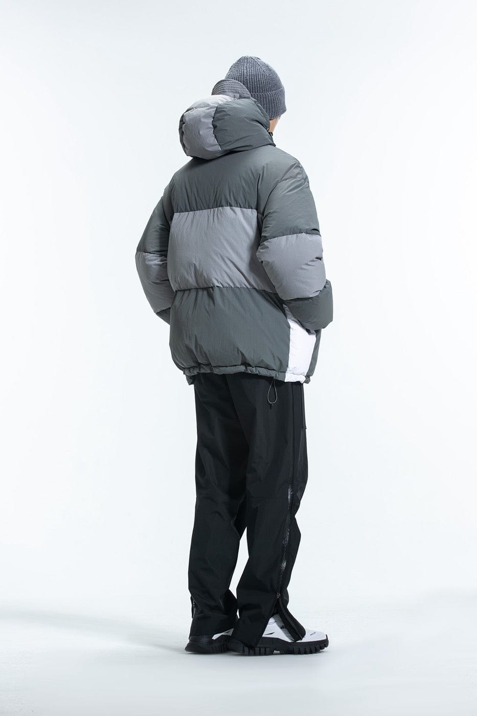 ENSHADOWER Patchwork Down Jacket, premium urban and streetwear designers apparel on PROJECTISR.com, ENSHADOWER
