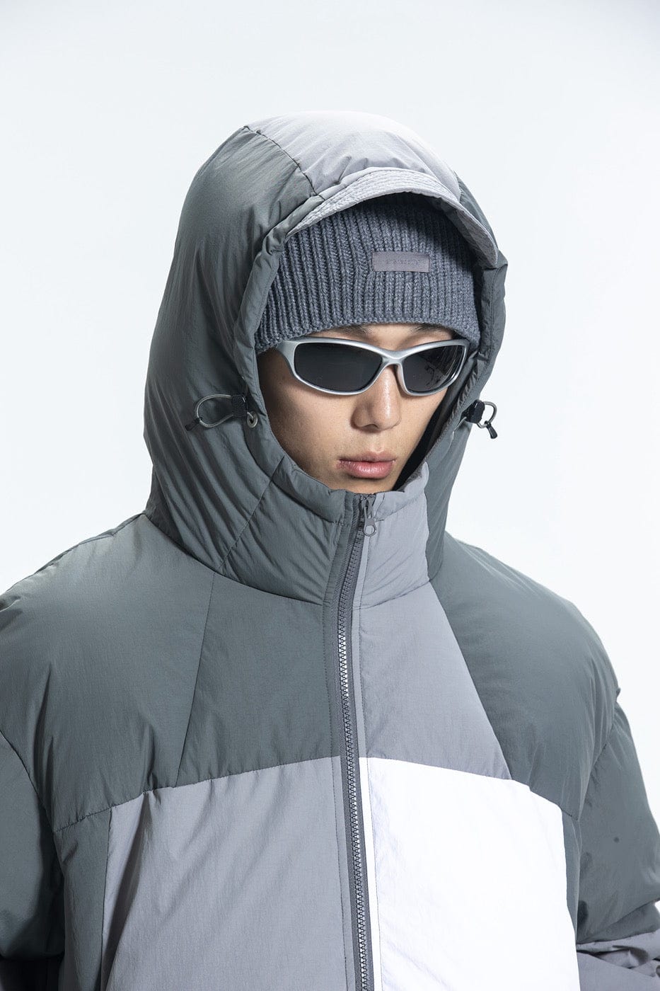 ENSHADOWER Patchwork Down Jacket, premium urban and streetwear designers apparel on PROJECTISR.com, ENSHADOWER