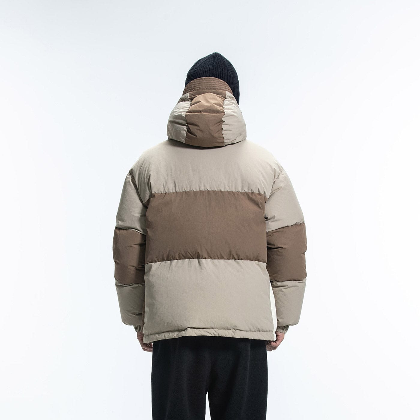 ENSHADOWER Patchwork Down Jacket, premium urban and streetwear designers apparel on PROJECTISR.com, ENSHADOWER