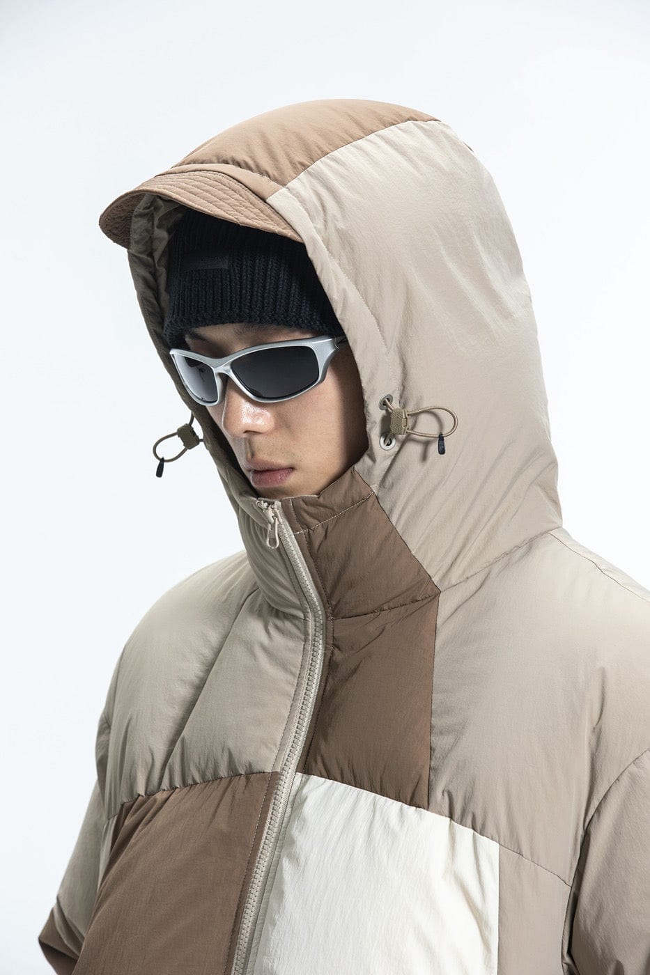 ENSHADOWER Patchwork Down Jacket, premium urban and streetwear designers apparel on PROJECTISR.com, ENSHADOWER