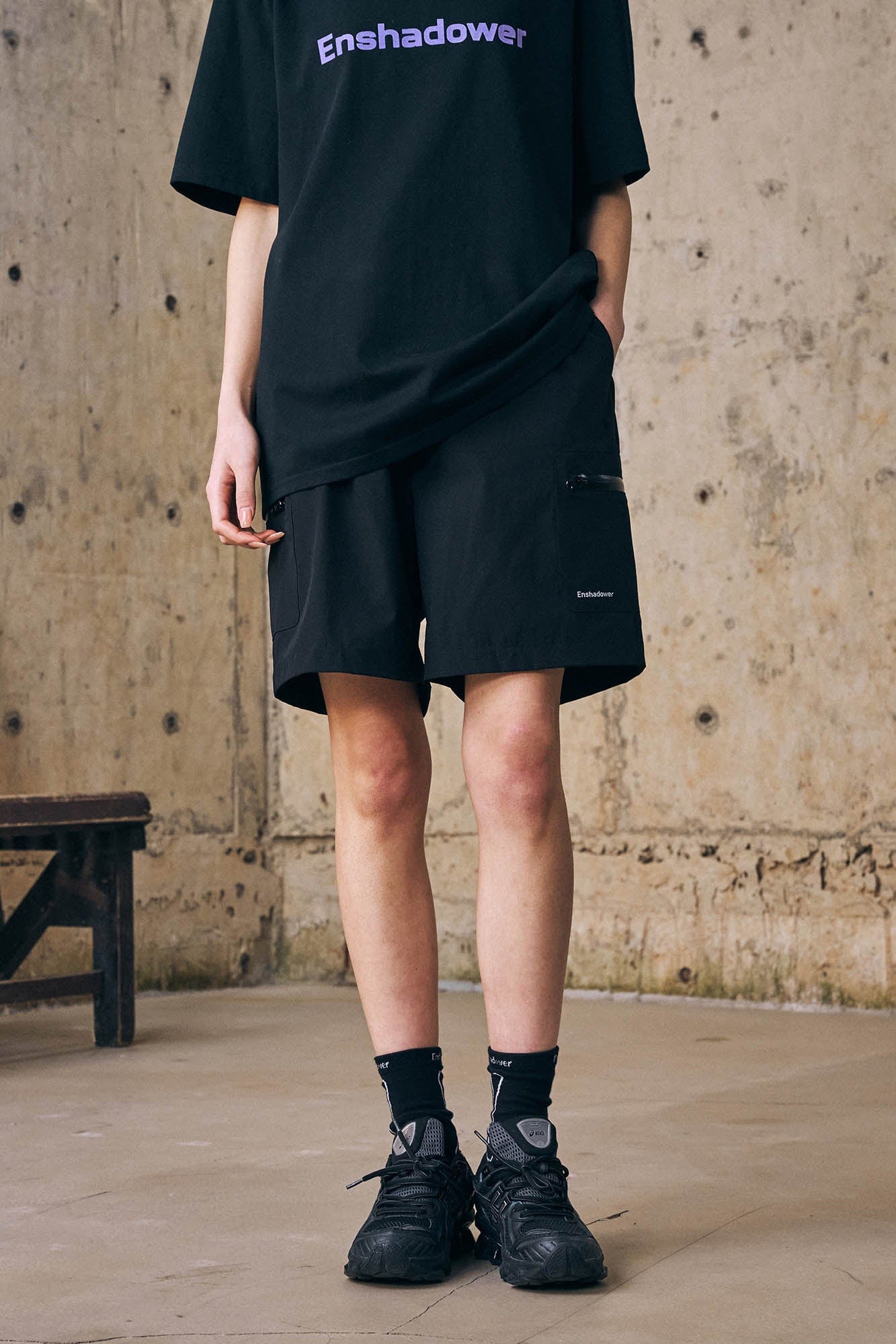 ENSHADOWER Multi-Pocket Quick-Dry Beach Shorts, premium urban and streetwear designers apparel on PROJECTISR.com, ENSHADOWER