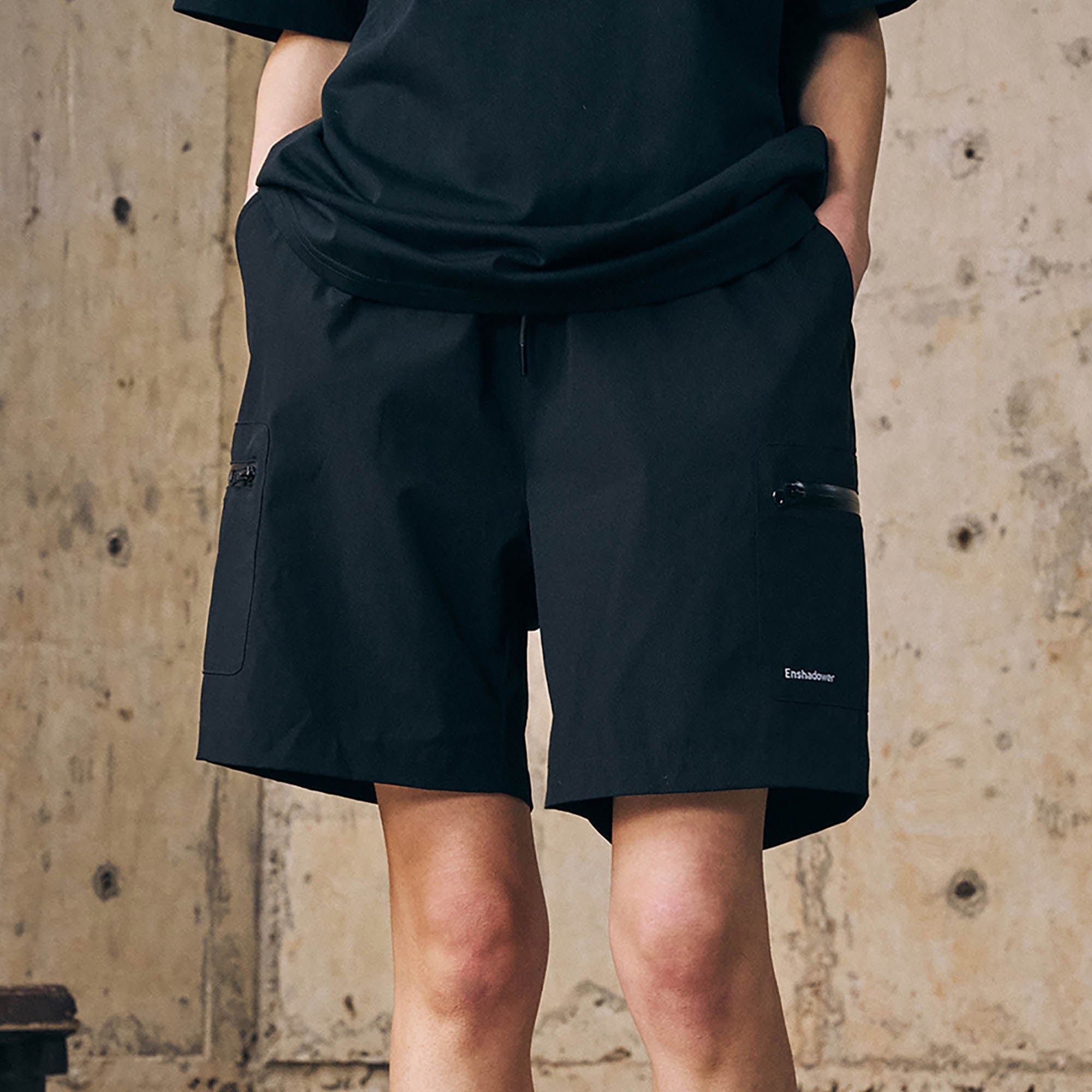 ENSHADOWER Multi-Pocket Quick-Dry Beach Shorts, premium urban and streetwear designers apparel on PROJECTISR.com, ENSHADOWER