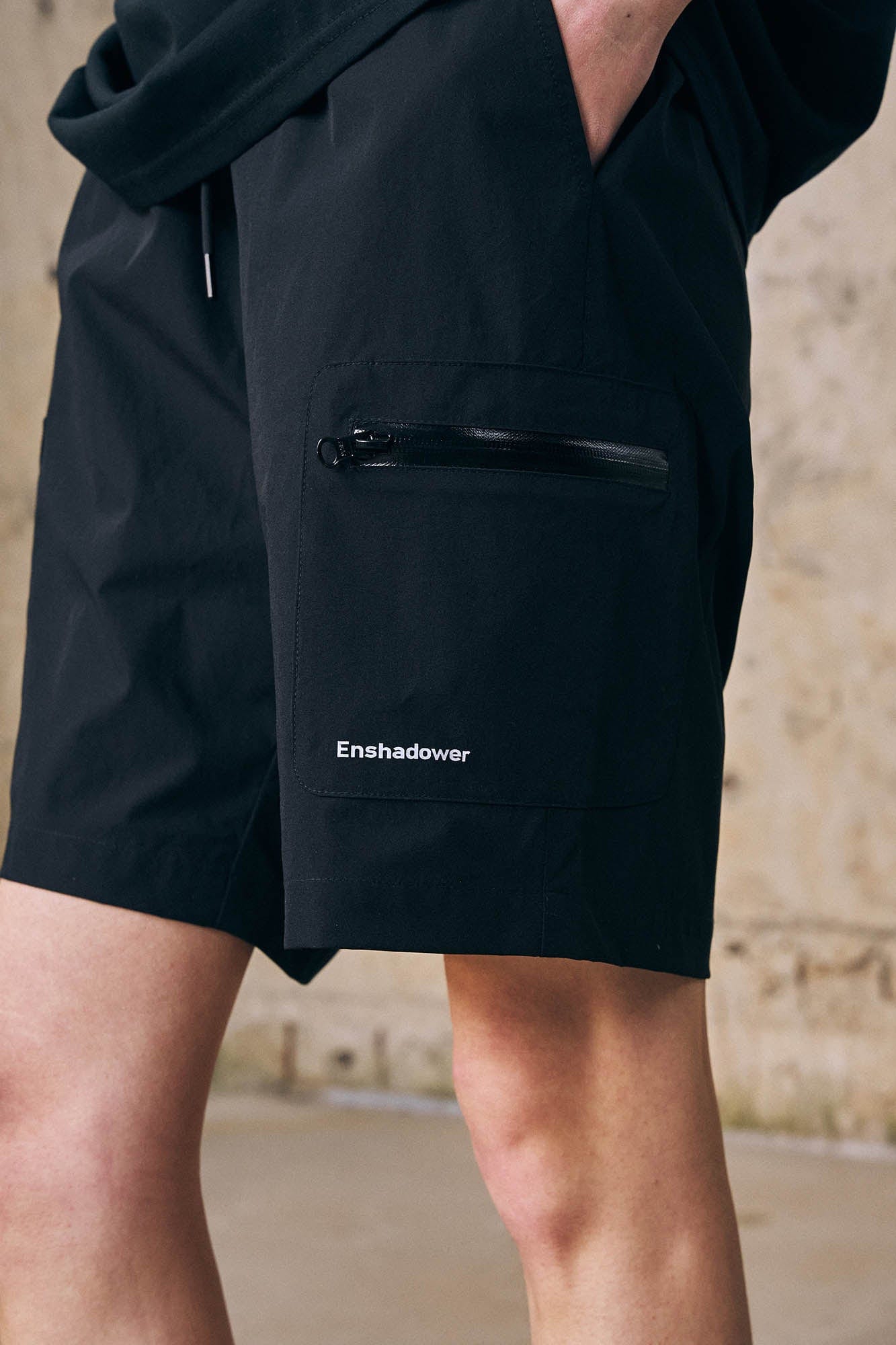 ENSHADOWER Multi-Pocket Quick-Dry Beach Shorts, premium urban and streetwear designers apparel on PROJECTISR.com, ENSHADOWER