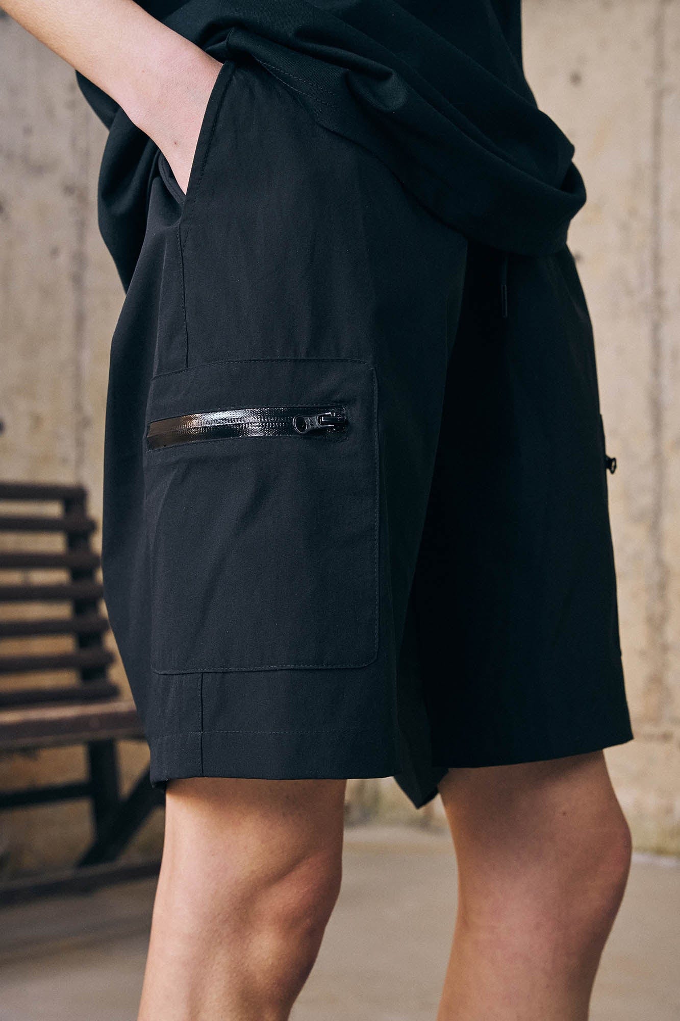 ENSHADOWER Multi-Pocket Quick-Dry Beach Shorts, premium urban and streetwear designers apparel on PROJECTISR.com, ENSHADOWER