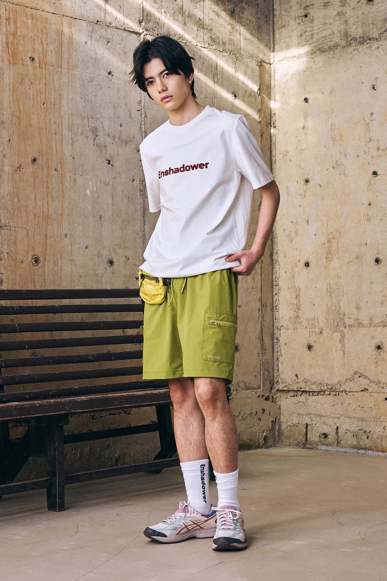 ENSHADOWER Multi-Pocket Quick-Dry Beach Shorts, premium urban and streetwear designers apparel on PROJECTISR.com, ENSHADOWER
