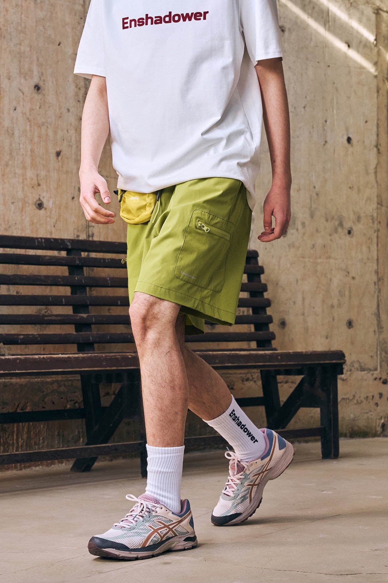 ENSHADOWER Multi-Pocket Quick-Dry Beach Shorts, premium urban and streetwear designers apparel on PROJECTISR.com, ENSHADOWER