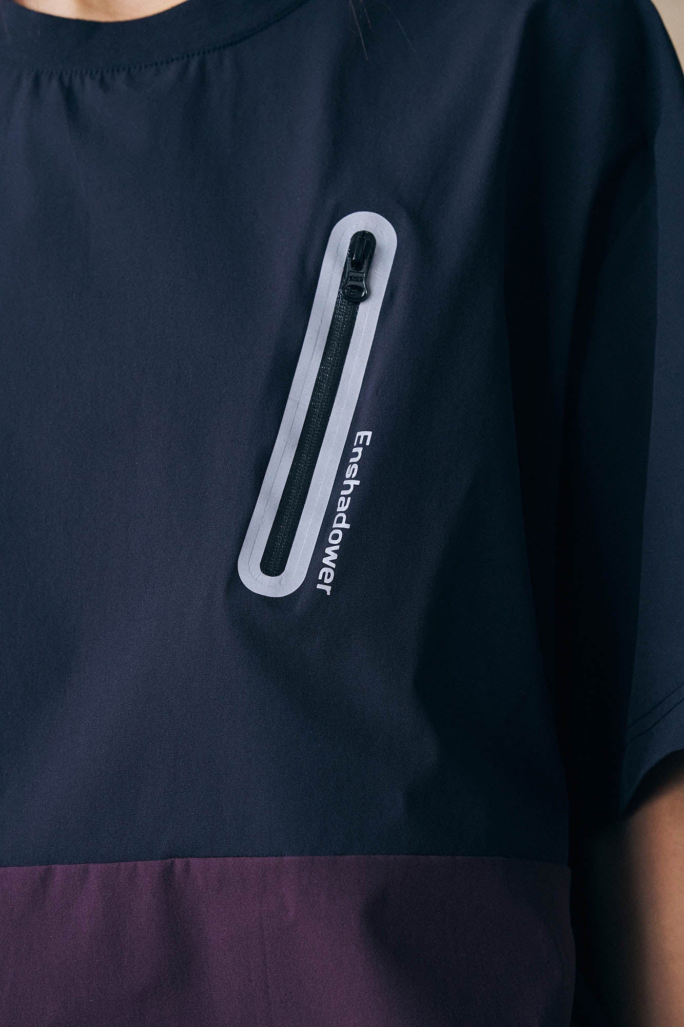 ENSHADOWER Urban Contrast Block Panelled T-Shirt, premium urban and streetwear designers apparel on PROJECTISR.com, ENSHADOWER