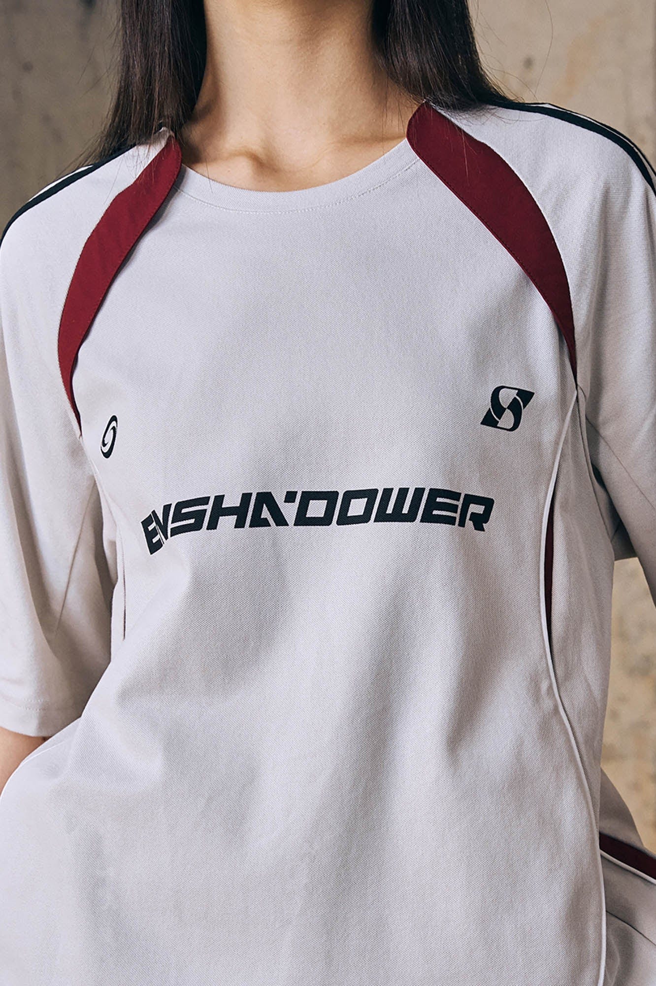 ENSHADOWER Athletic Curved-Spliced Raglan Quick-Dry T-Shirt, premium urban and streetwear designers apparel on PROJECTISR.com, ENSHADOWER
