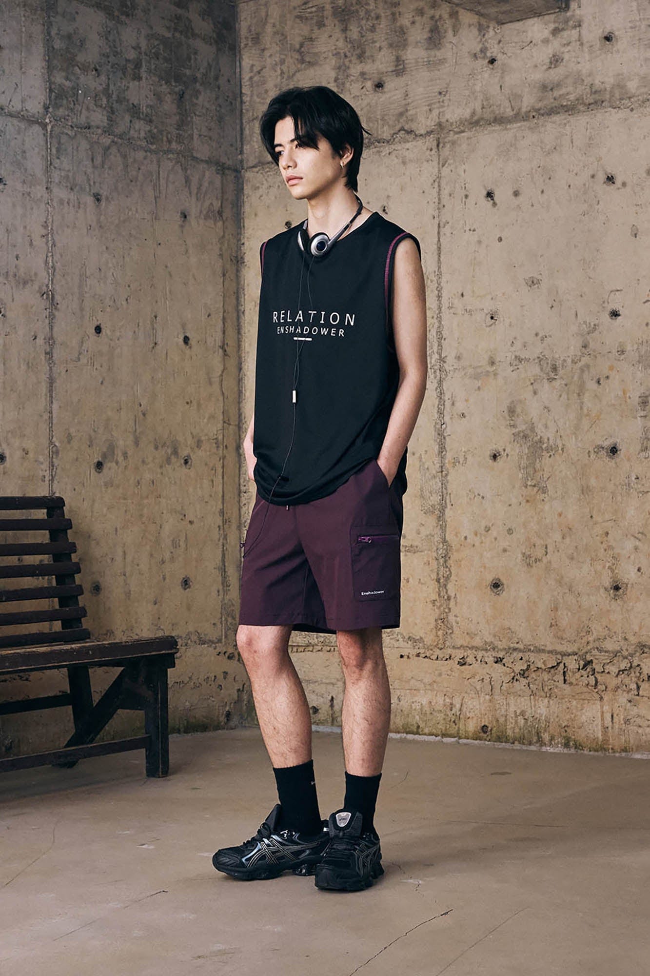 ENSHADOWER Multi-Pocket Quick-Dry Beach Shorts, premium urban and streetwear designers apparel on PROJECTISR.com, ENSHADOWER