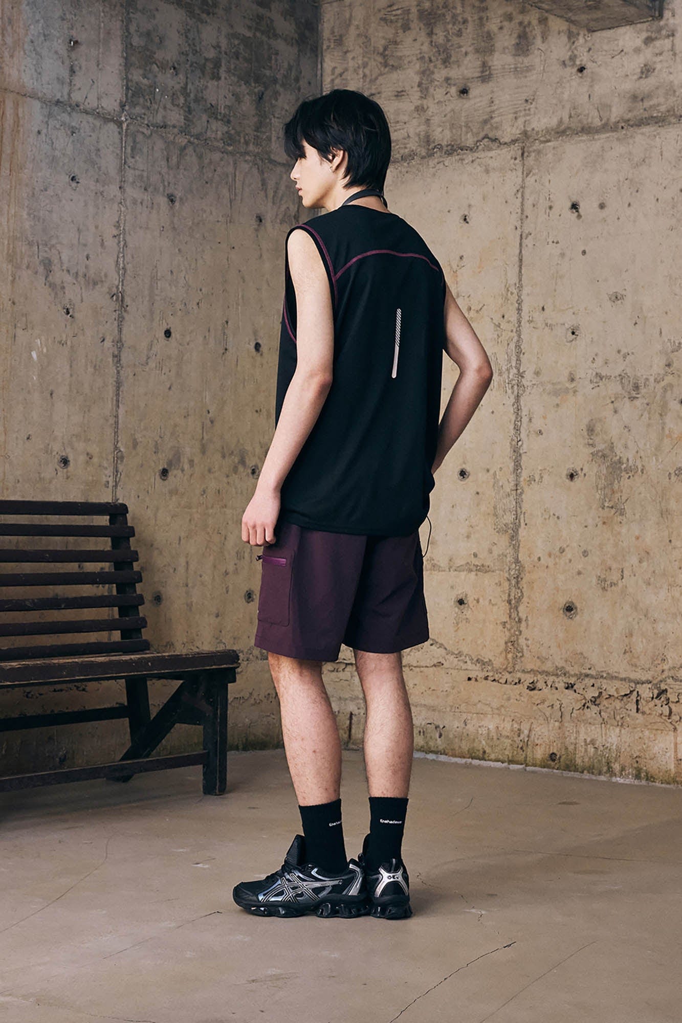 ENSHADOWER Essential Logo Sleeveless Tee, premium urban and streetwear designers apparel on PROJECTISR.com, ENSHADOWER