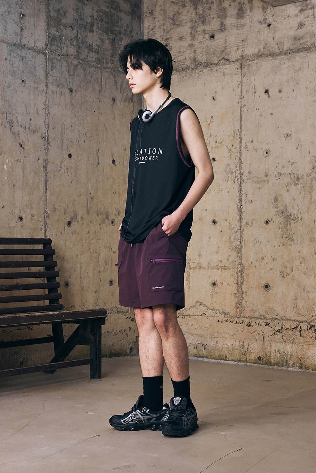 ENSHADOWER Multi-Pocket Quick-Dry Beach Shorts, premium urban and streetwear designers apparel on PROJECTISR.com, ENSHADOWER