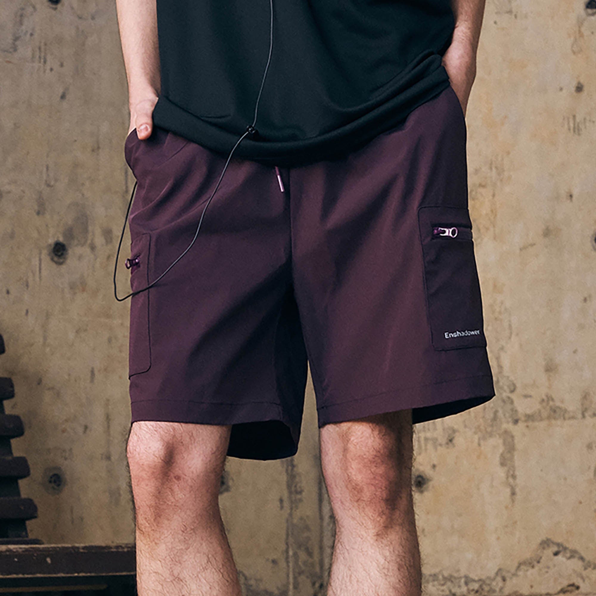 ENSHADOWER Multi-Pocket Quick-Dry Beach Shorts, premium urban and streetwear designers apparel on PROJECTISR.com, ENSHADOWER