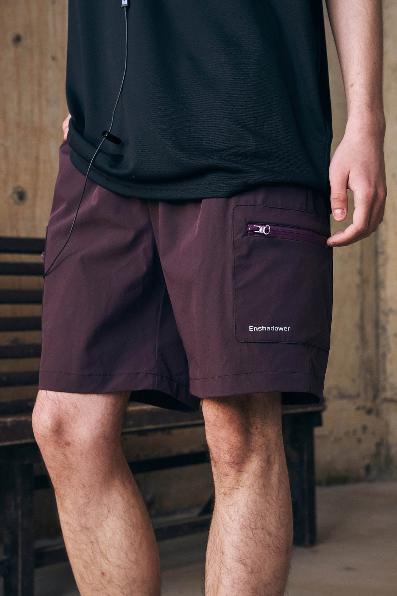 ENSHADOWER Multi-Pocket Quick-Dry Beach Shorts, premium urban and streetwear designers apparel on PROJECTISR.com, ENSHADOWER