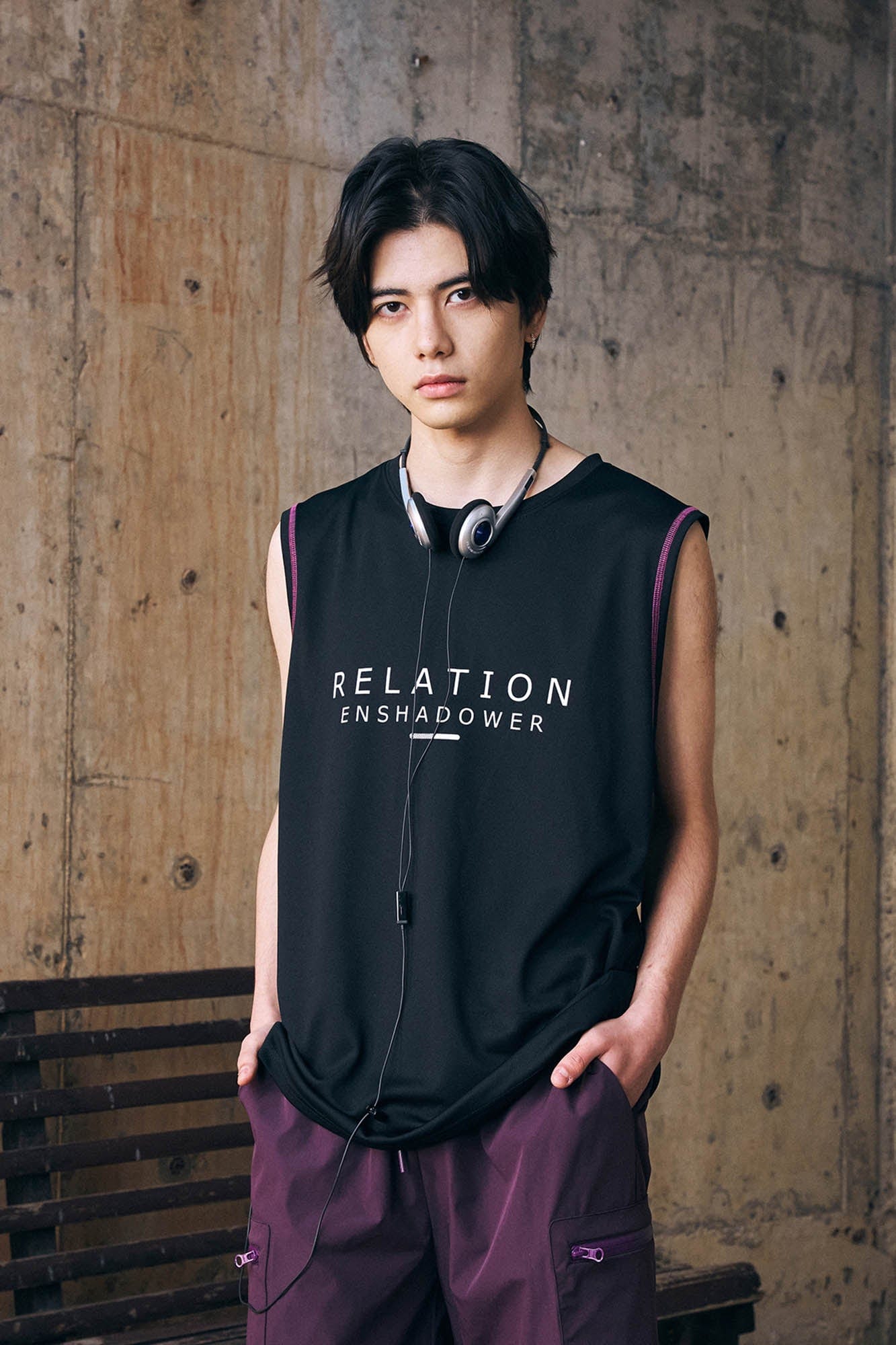 ENSHADOWER Essential Logo Sleeveless Tee, premium urban and streetwear designers apparel on PROJECTISR.com, ENSHADOWER