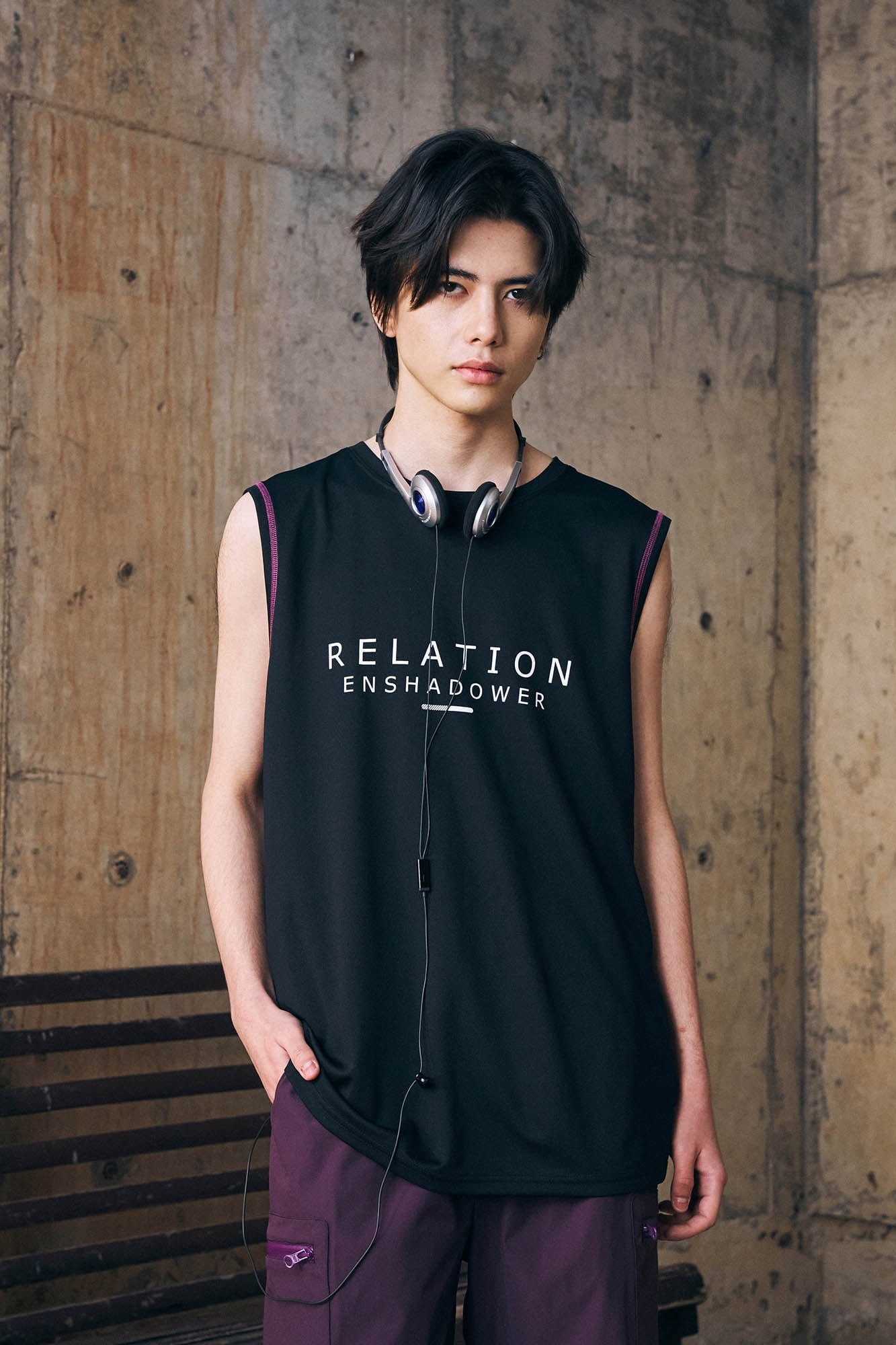 ENSHADOWER Essential Logo Sleeveless Tee, premium urban and streetwear designers apparel on PROJECTISR.com, ENSHADOWER