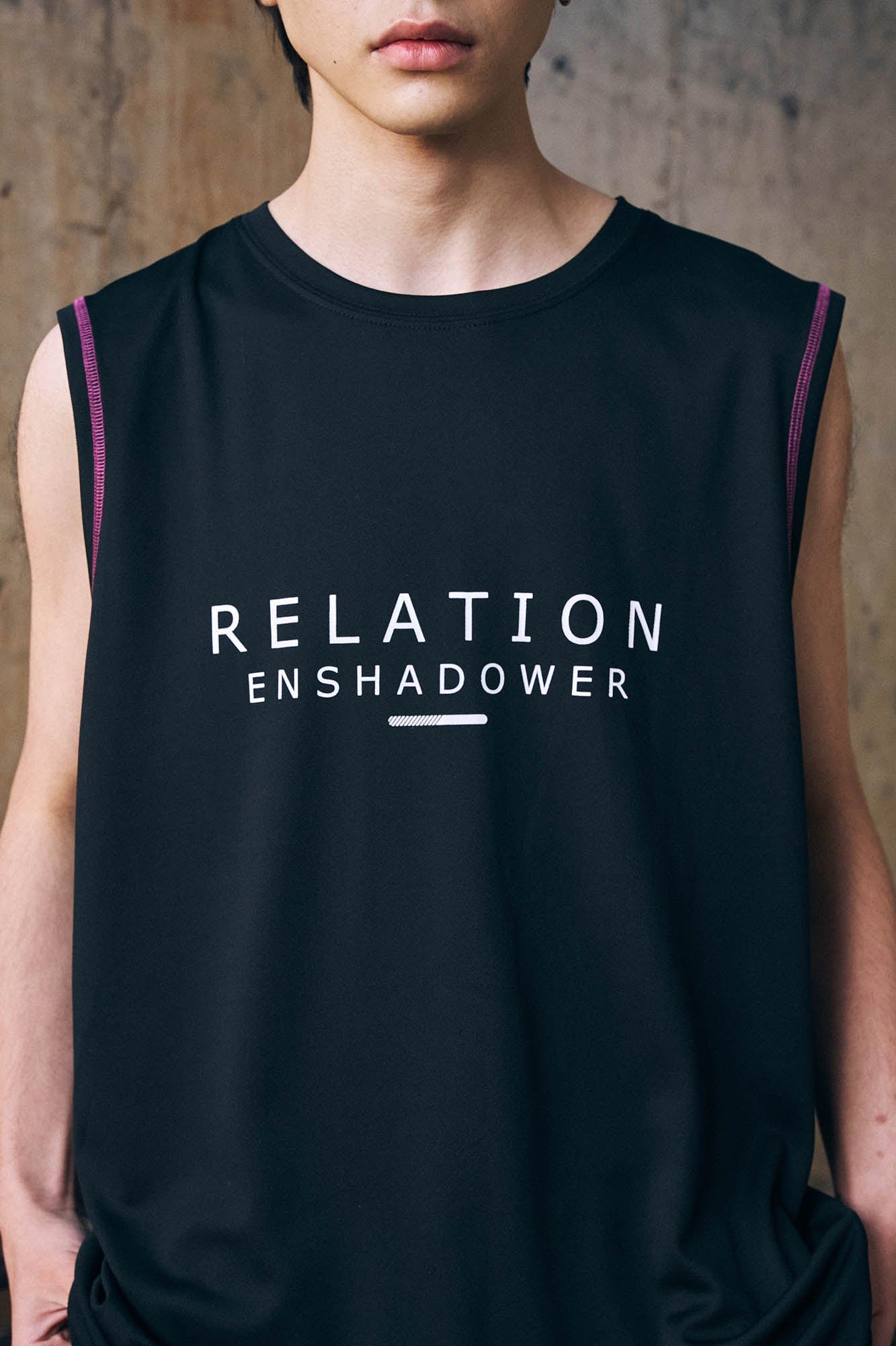 ENSHADOWER Essential Logo Sleeveless Tee, premium urban and streetwear designers apparel on PROJECTISR.com, ENSHADOWER