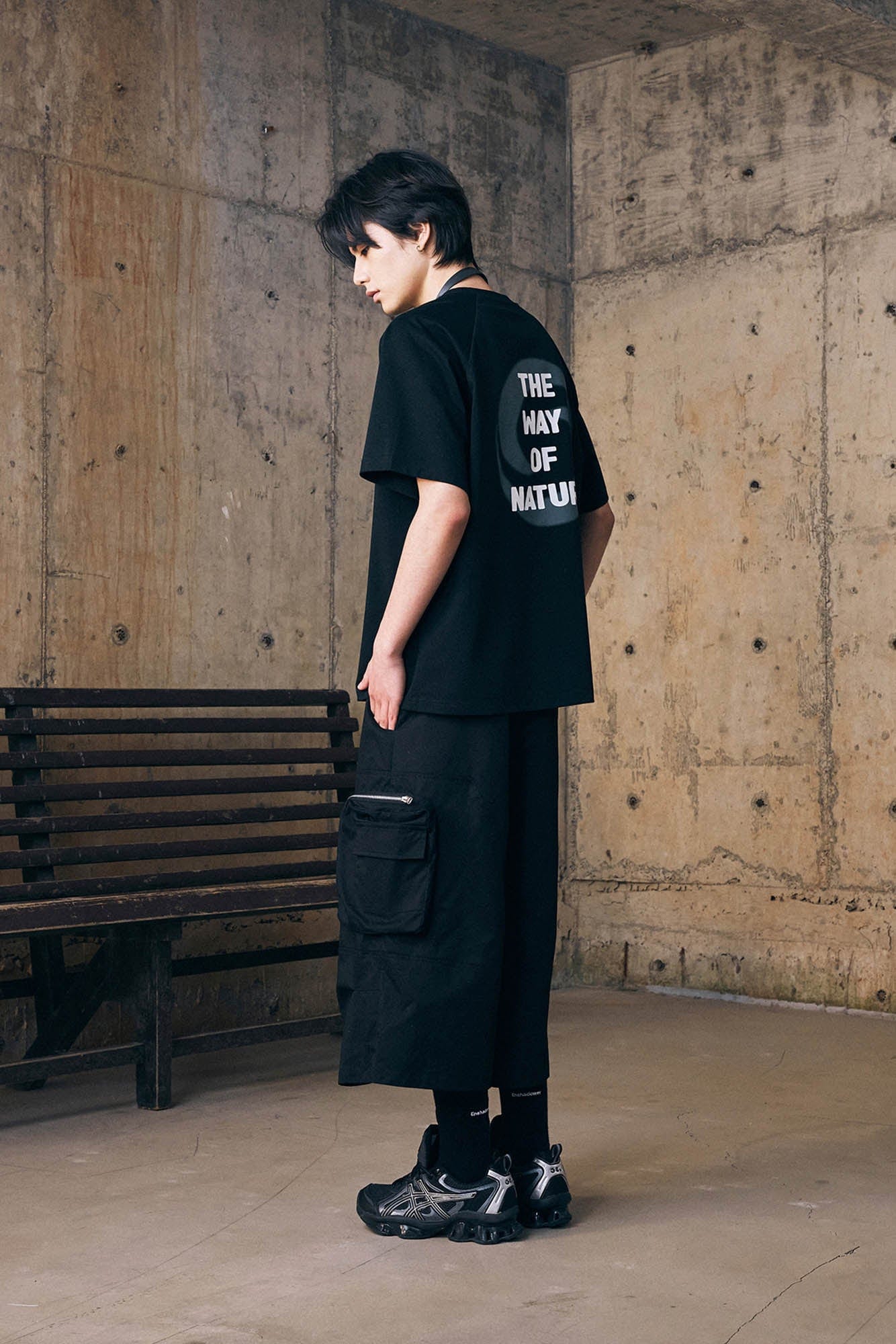 ENSHADOWER Utility Zippered-Pocket Cargo Shorts, premium urban and streetwear designers apparel on PROJECTISR.com, ENSHADOWER
