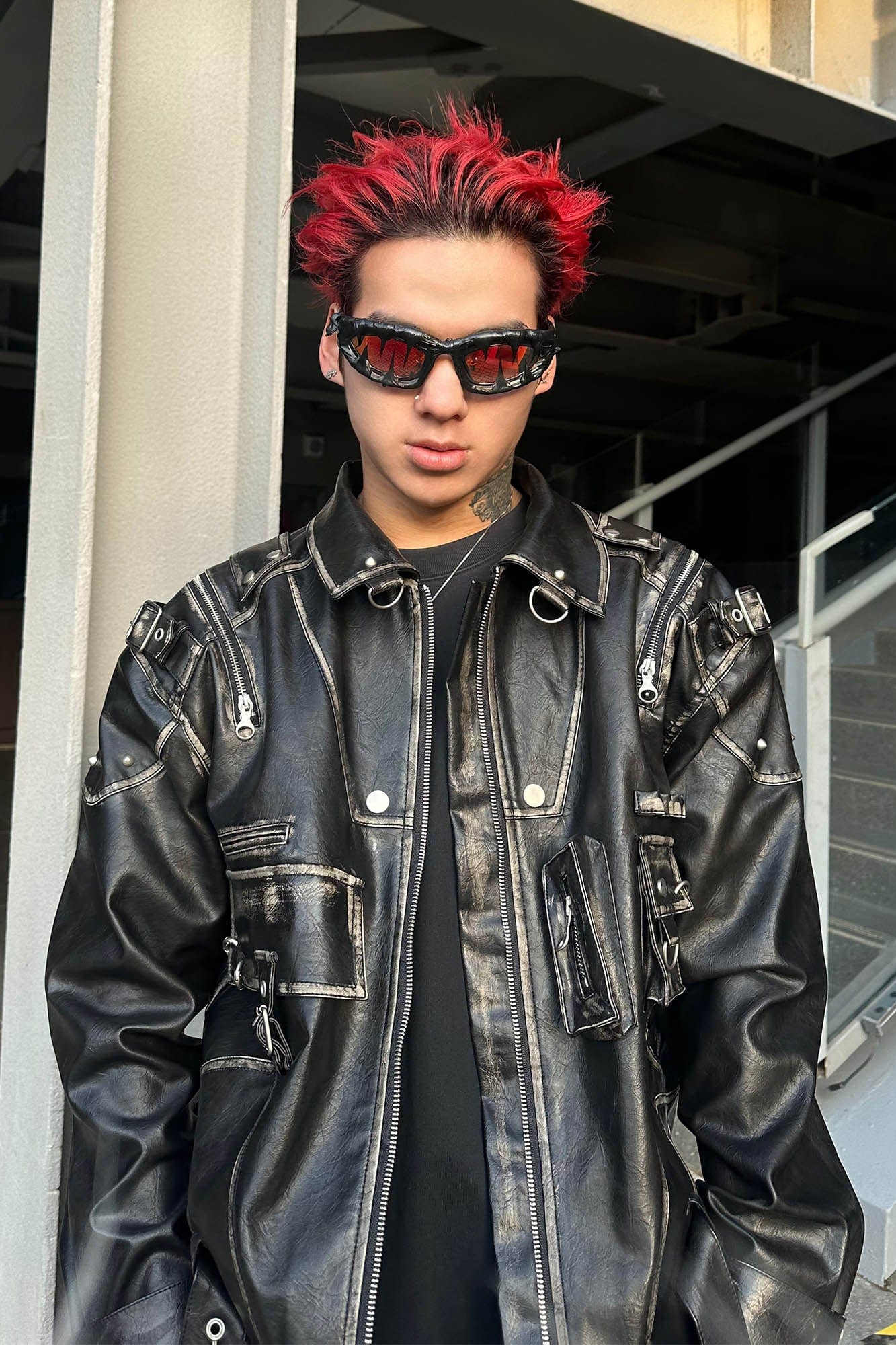 Pi0neeR Venom Melt Dripped Resin Sunglasses, premium urban and streetwear designers apparel on PROJECTISR.com, Pi0neeR