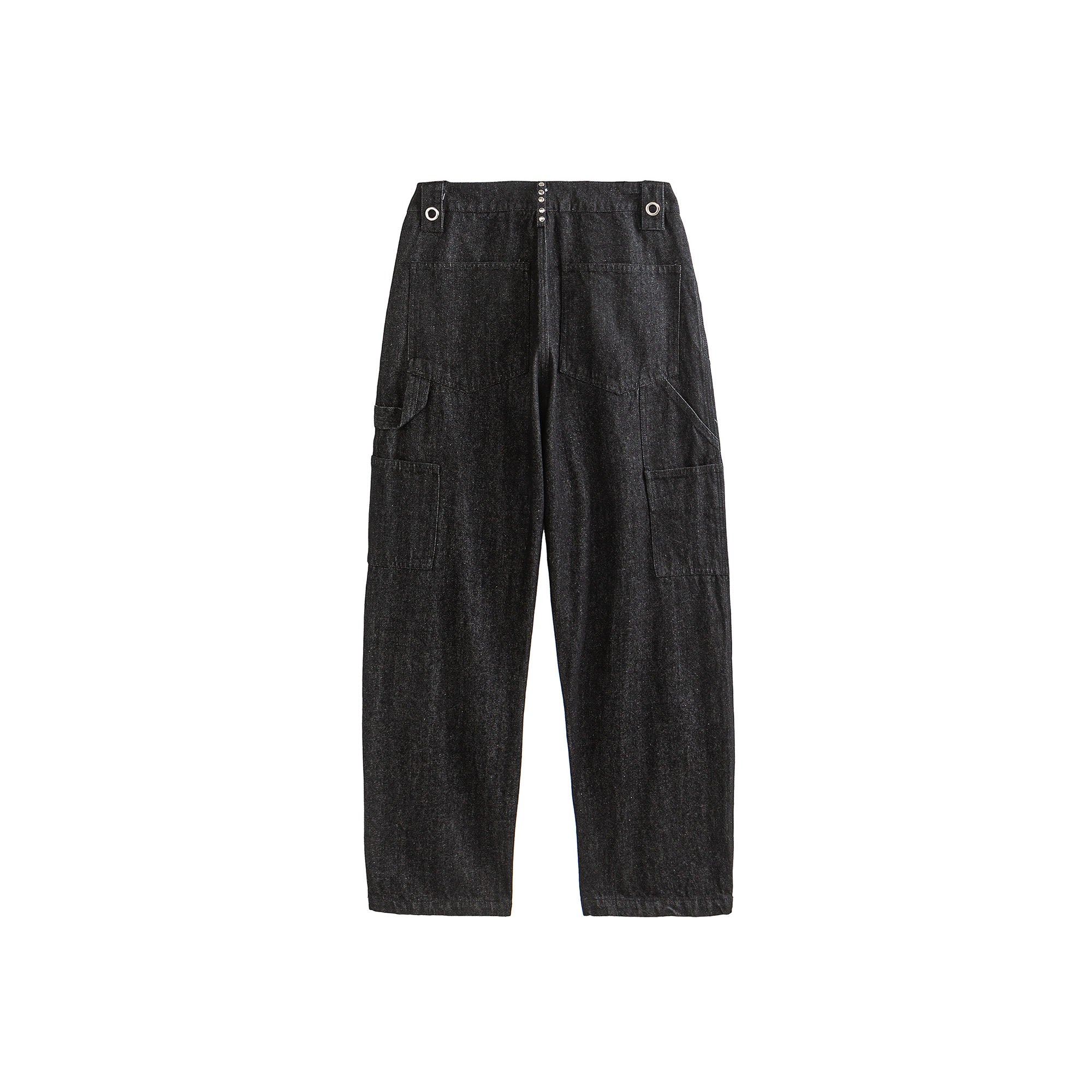 ME DA IGUAL Studded Wide-Leg Denim Pants, premium urban and streetwear designers apparel on PROJECTISR.com, ME DA IGUAL