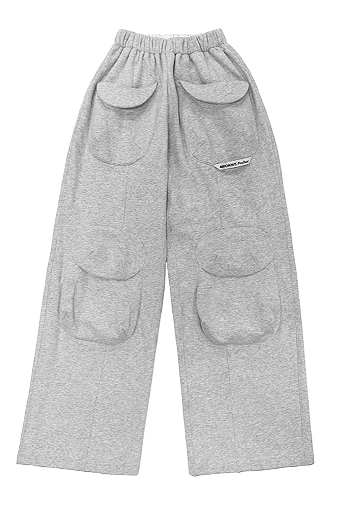 MIICHOUS Wide-Leg Cargo Sweatpants, premium urban and streetwear designers apparel on PROJECTISR.com, Miichous
