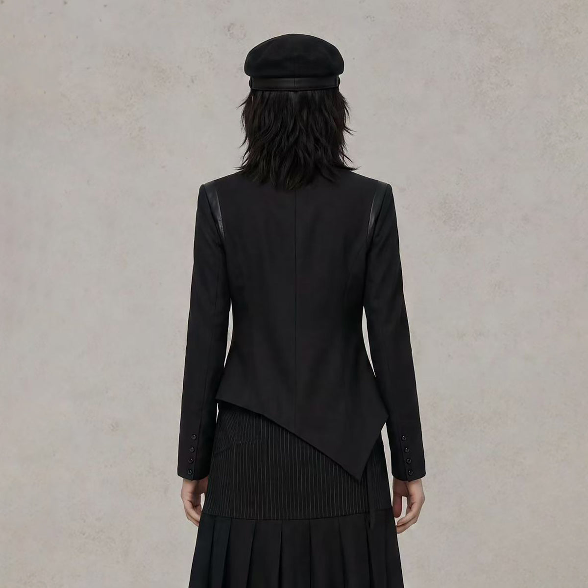 2000RSK Asymmetrical Deconstructed Court Jacket