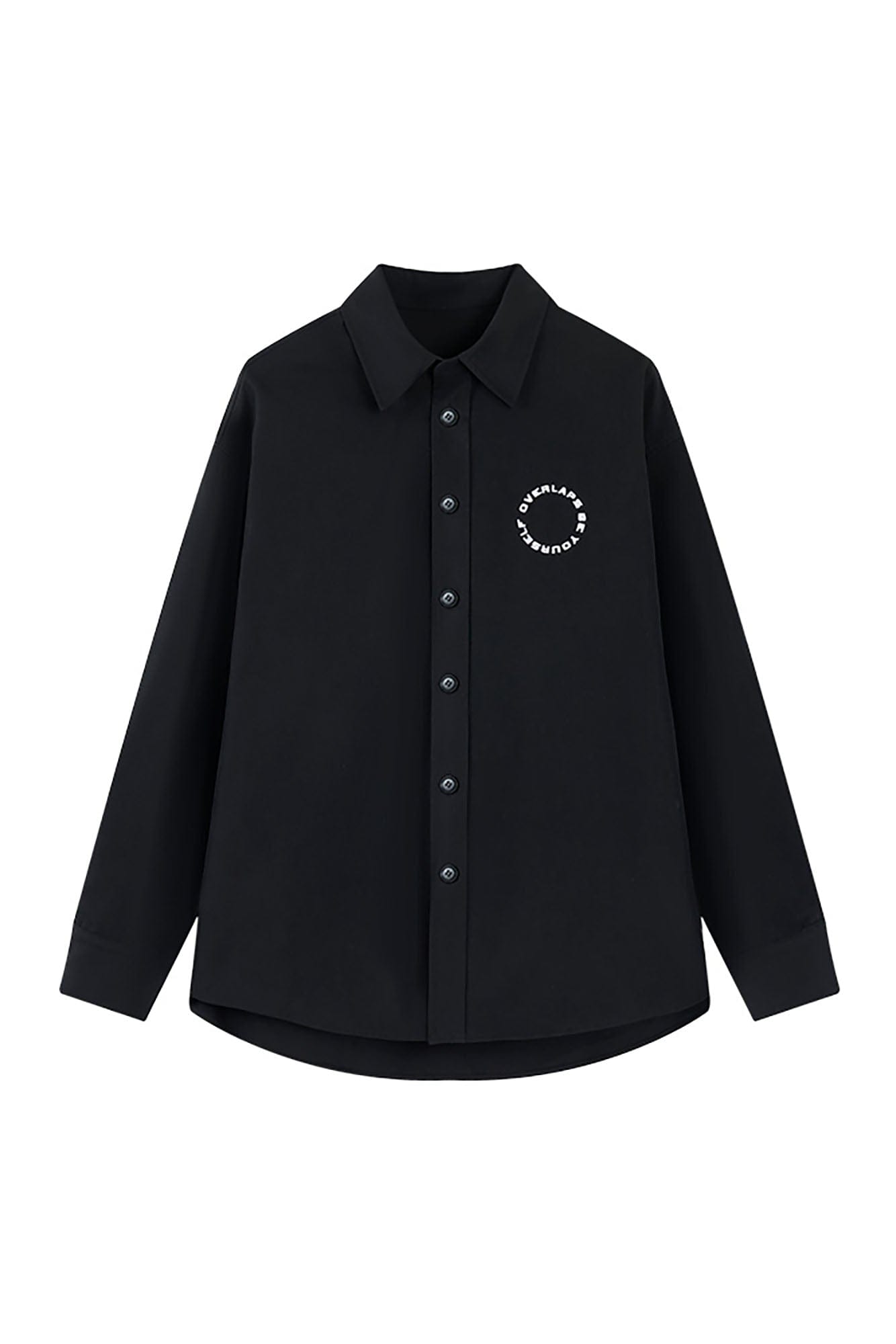 OVERLAPS Back Earth Graphic Overshirt, premium urban and streetwear designers apparel on PROJECTISR.com, OVERLAPS