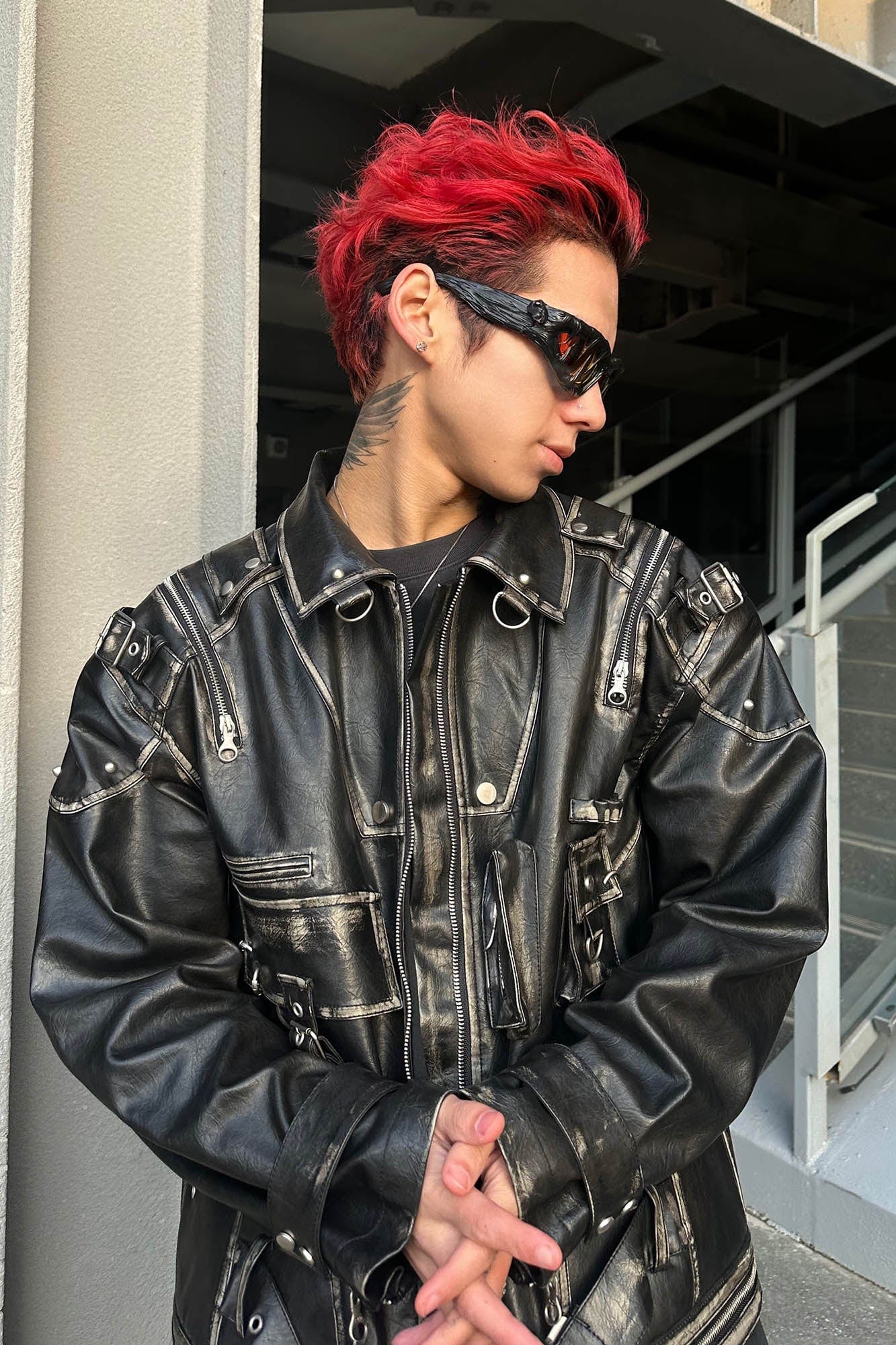 Pi0neeR Venom Melt Dripped Resin Sunglasses, premium urban and streetwear designers apparel on PROJECTISR.com, Pi0neeR