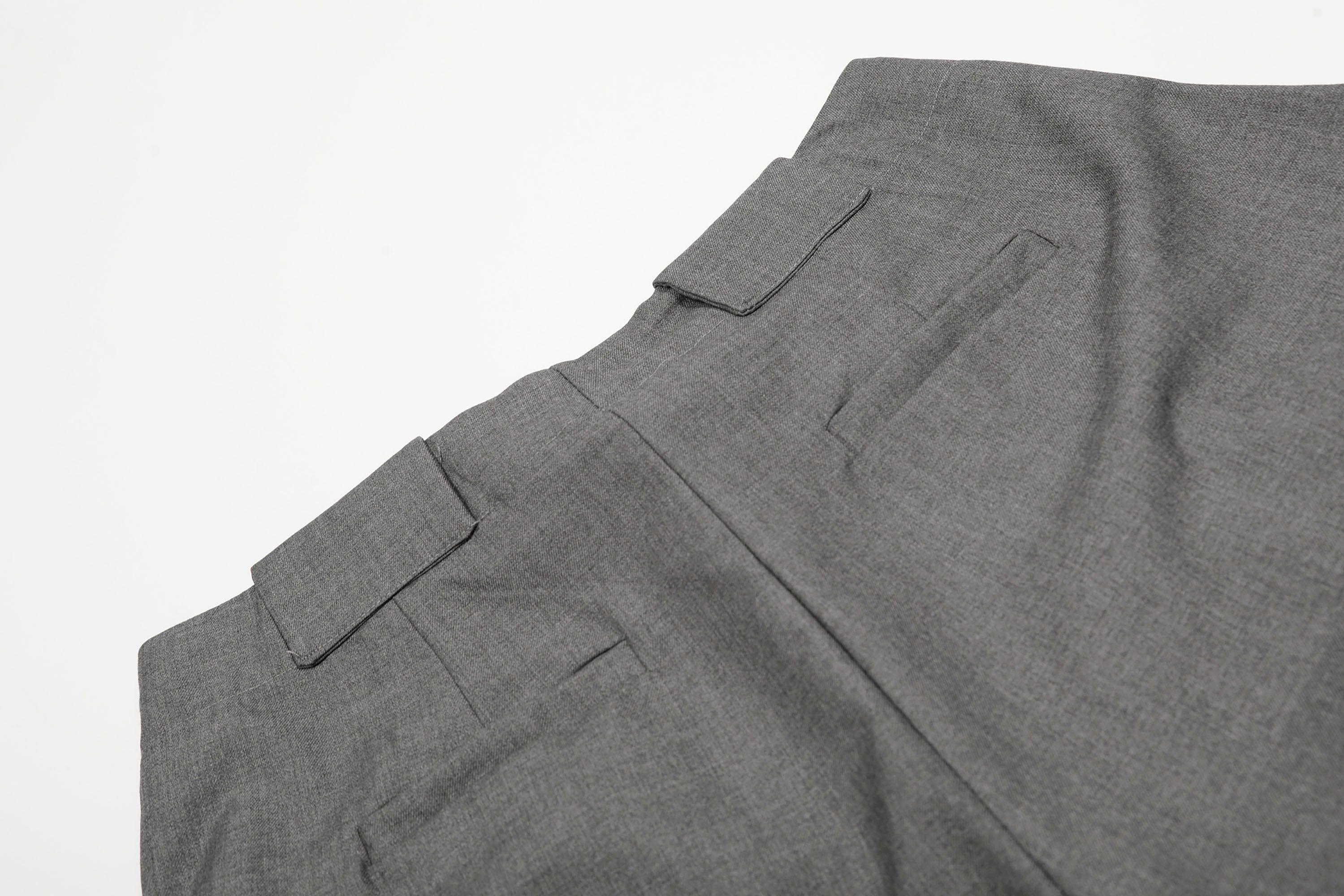 CLP Essential Pleated Drawstring Oversized Trousers