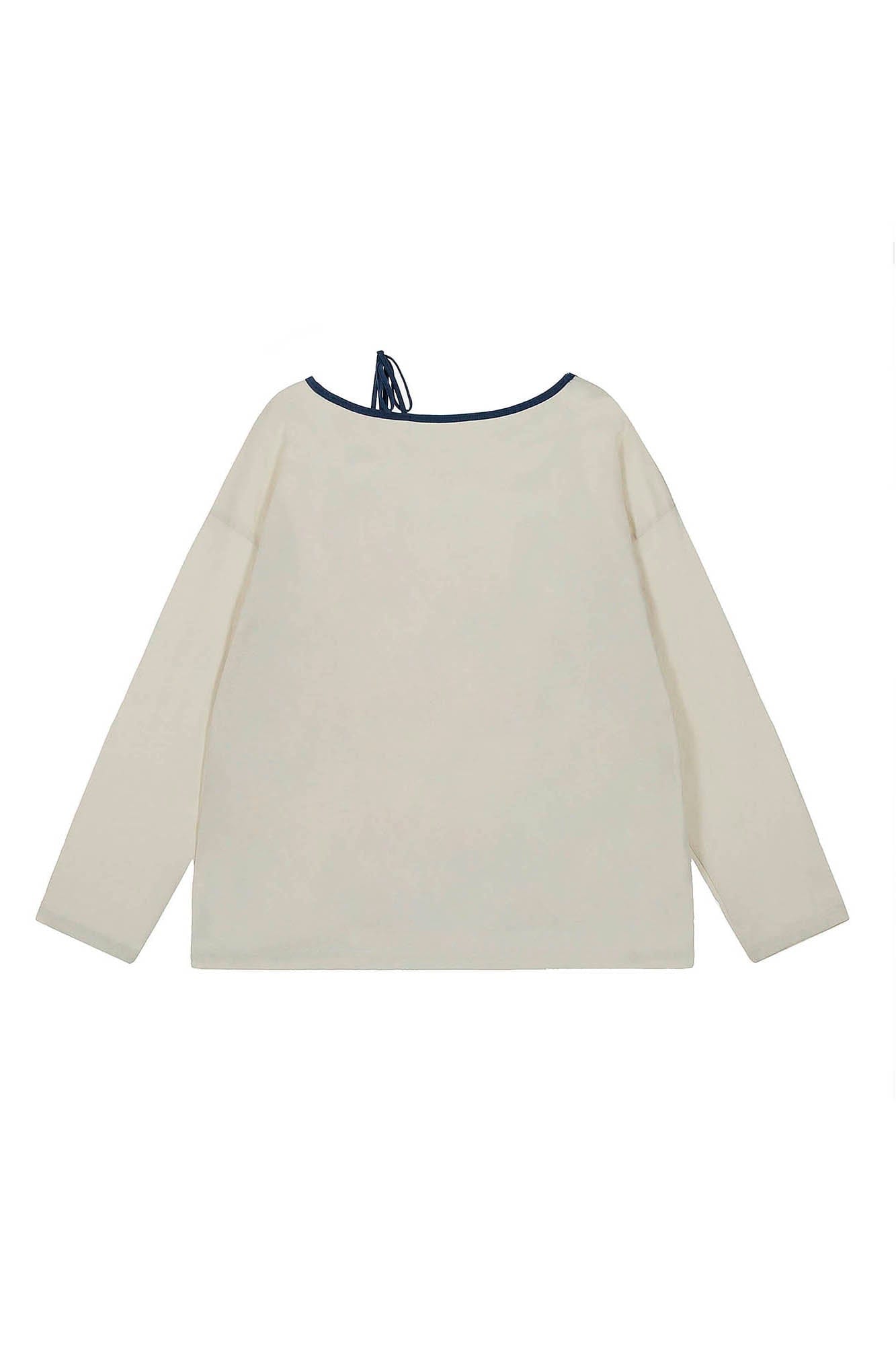 CLP No.06 Drawstring Neck Long-Sleeve Tee, premium urban and streetwear designers apparel on PROJECTISR.com, CLP