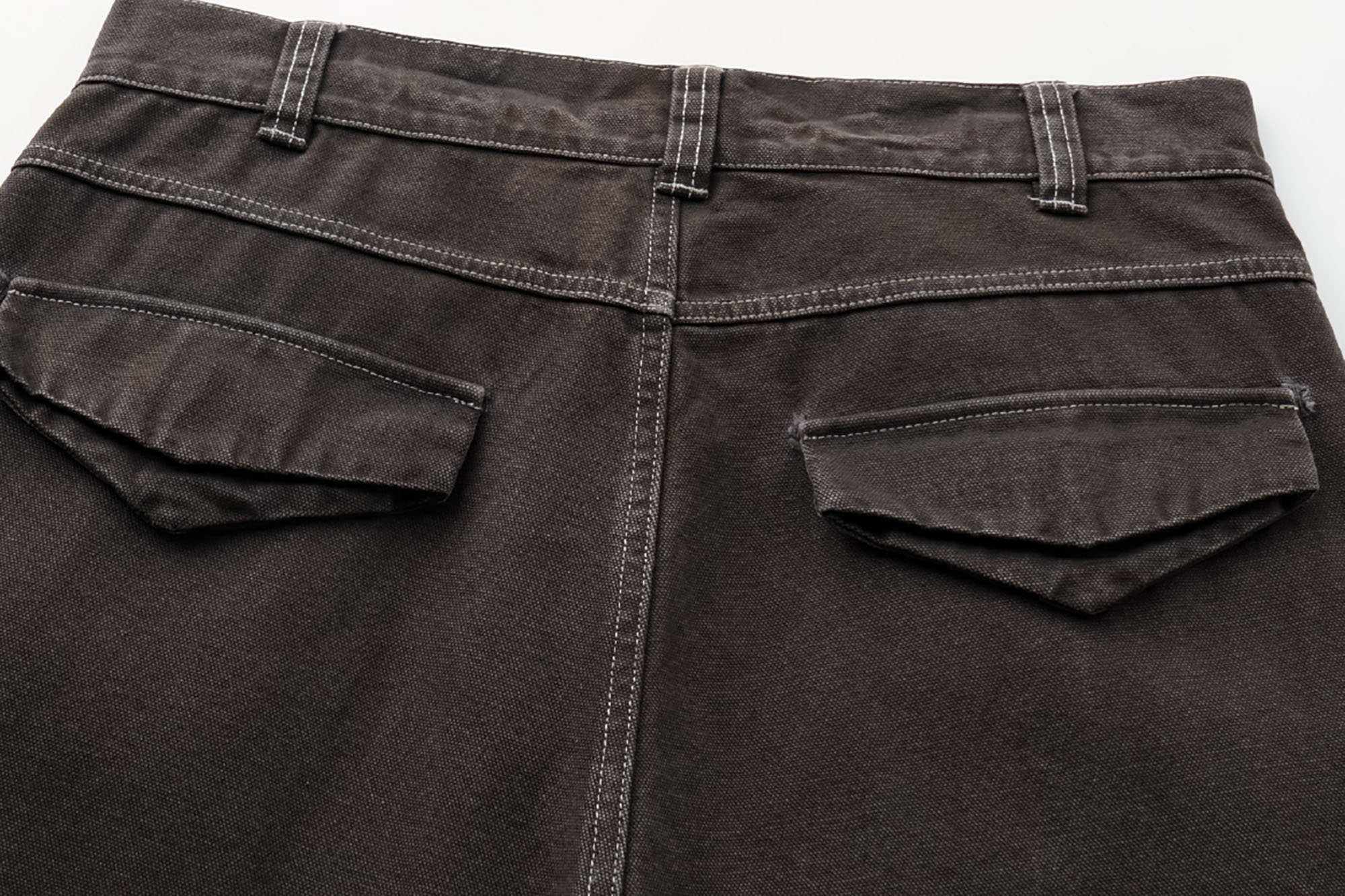 ALVNG AR ANTS Washed Big Pockets Wide-Leg Cargo Pants