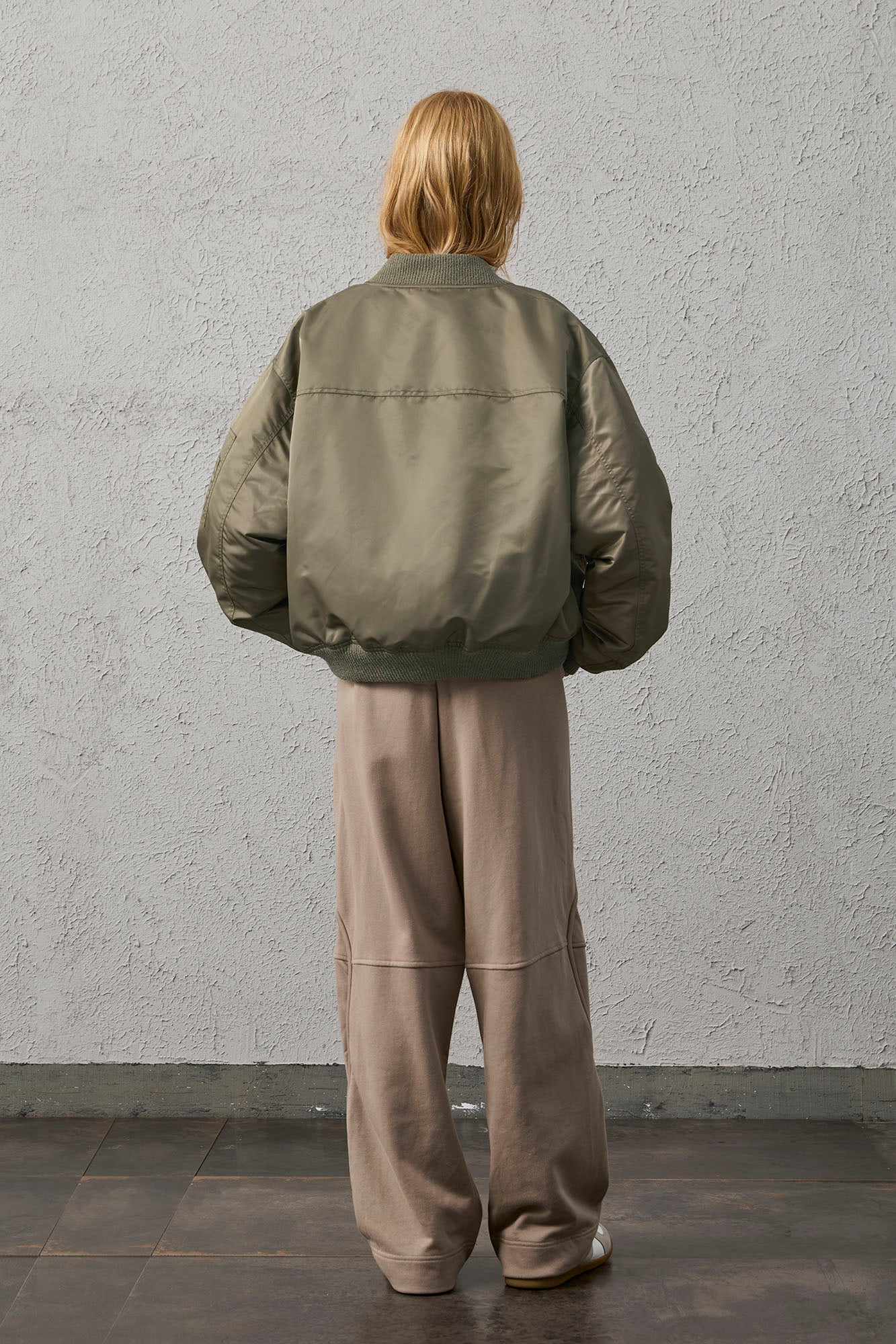 ORGANIC EMOTION Water-Repellent MA-1 Bomber Jacket
