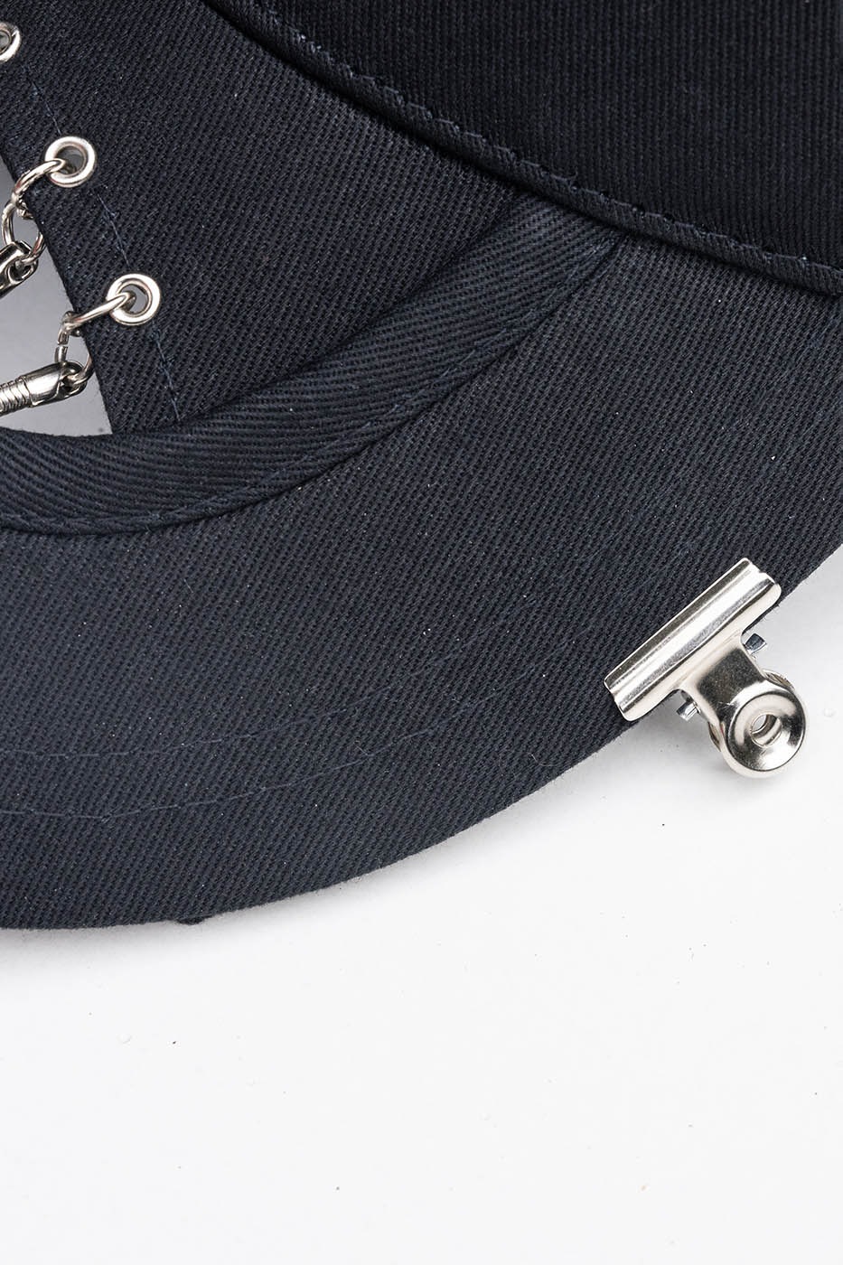 INSIDE OUT Chained Cut-Out Cap, premium urban and streetwear designers apparel on PROJECTISR.com, INSIDE OUT