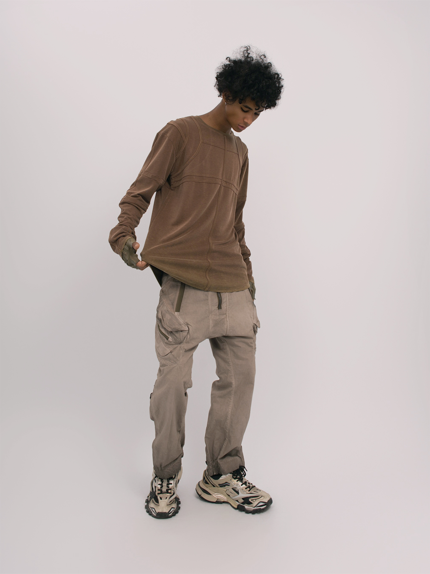 STEAM Spliced Long-Sleeve Tee